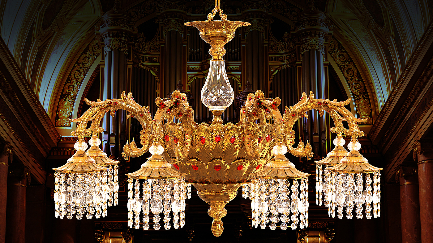 Lighting，lighting，a chandelier，Art，originality，Design，modeling，video，