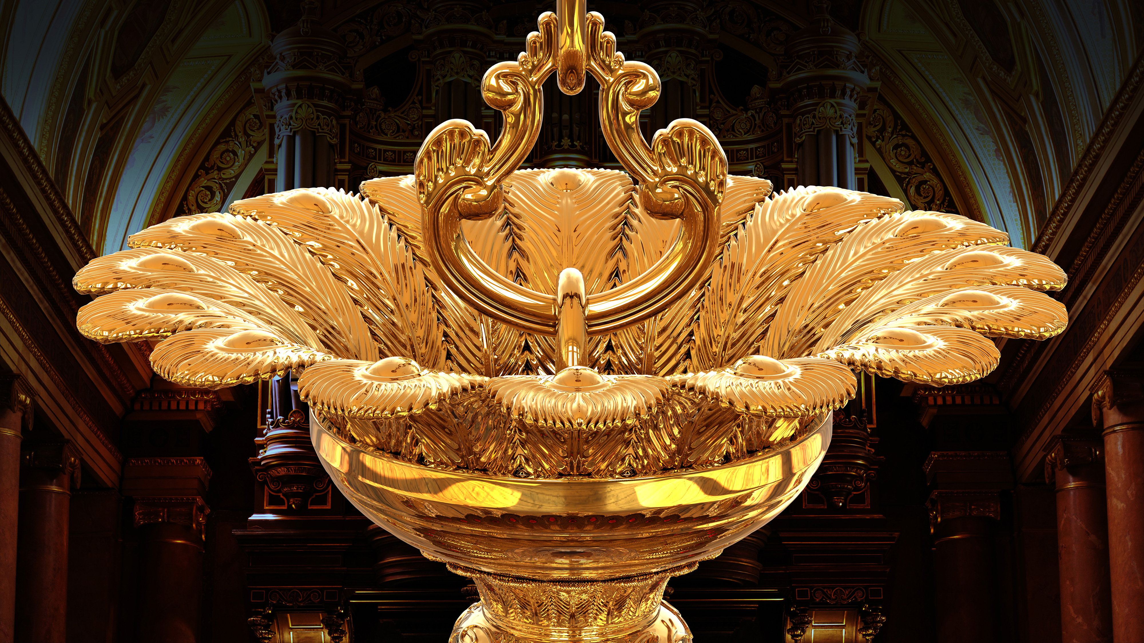 Lighting，lighting，a chandelier，Art，originality，Design，modeling，video，