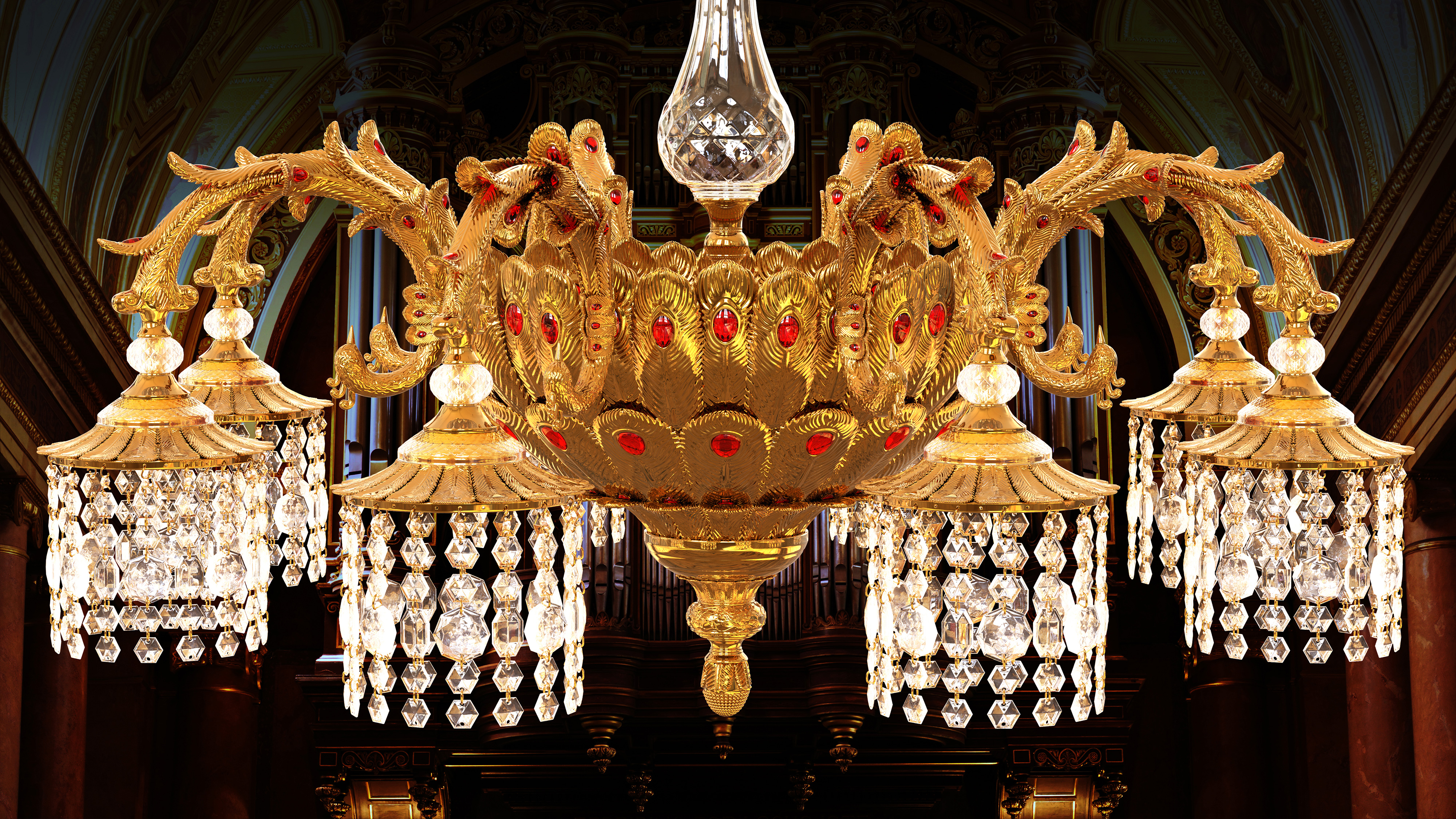 Lighting，lighting，a chandelier，Art，originality，Design，modeling，video，