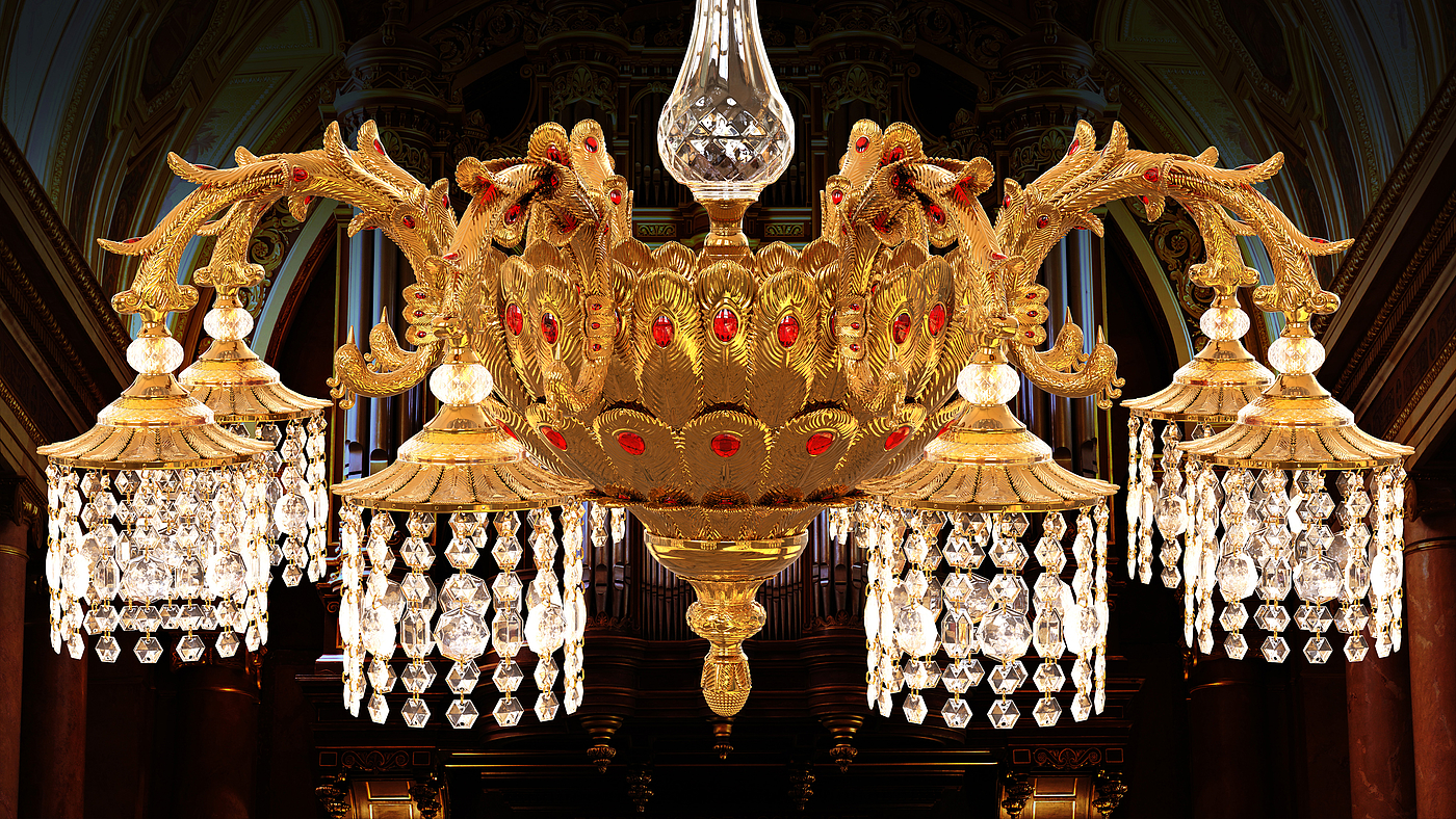 Lighting，lighting，a chandelier，Art，originality，Design，modeling，video，