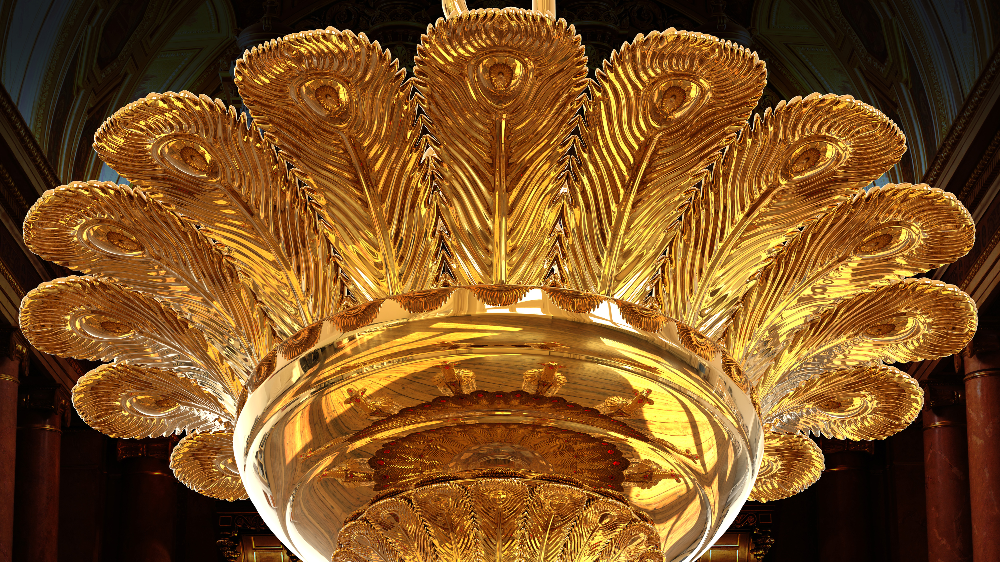 Lighting，lighting，a chandelier，Art，originality，Design，modeling，video，