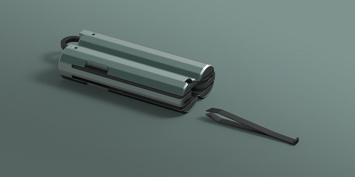 Virosh Ranga，MT-01，Multifunctional tools，product design，Military Aesthetics，urban environmental design，