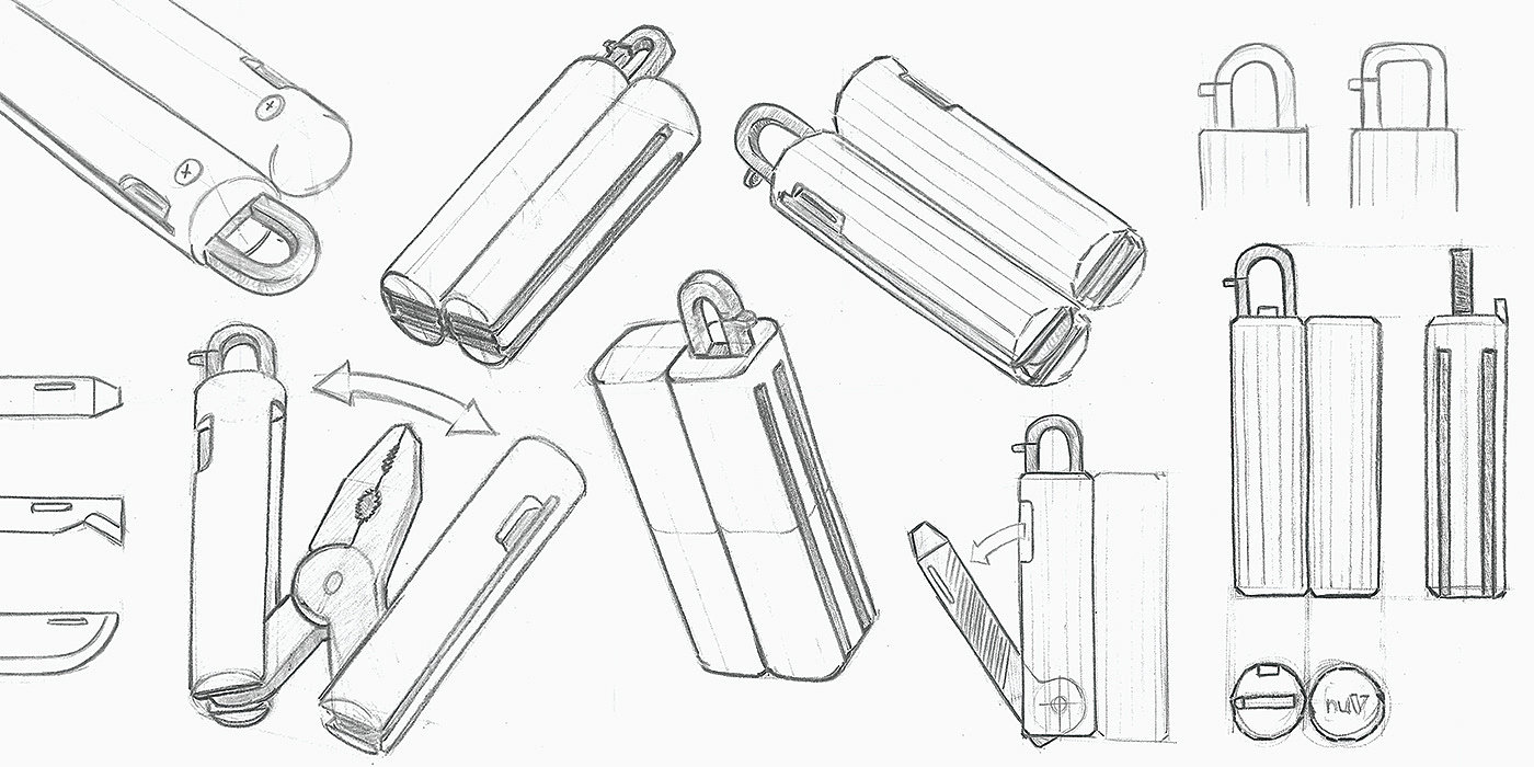 Virosh Ranga，MT-01，Multifunctional tools，product design，Military Aesthetics，urban environmental design，