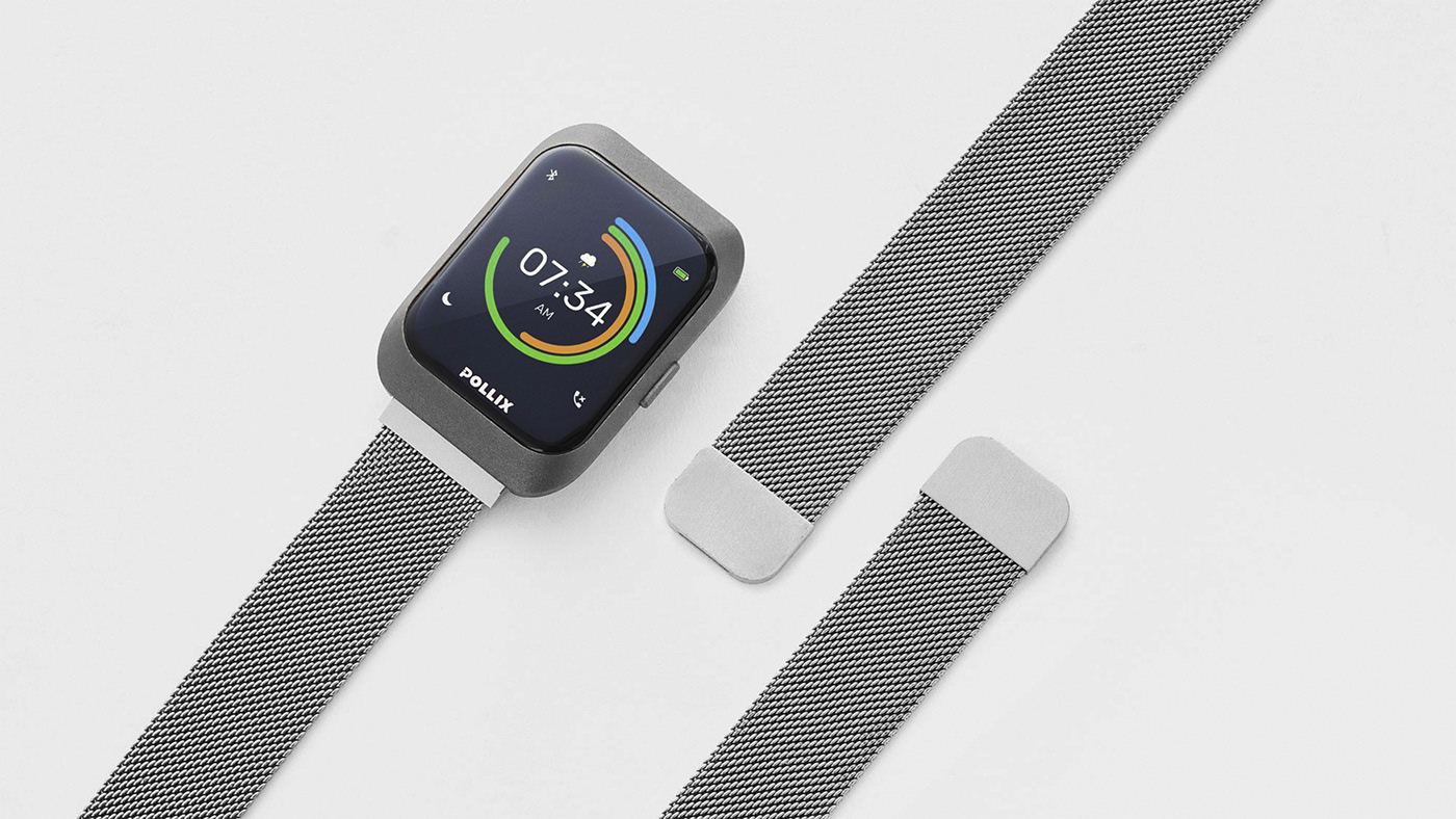 Pollix Watch，Ivan Voitovych，oito design，Polix watch，Sports style，Business Style，Simple design，industrial design，