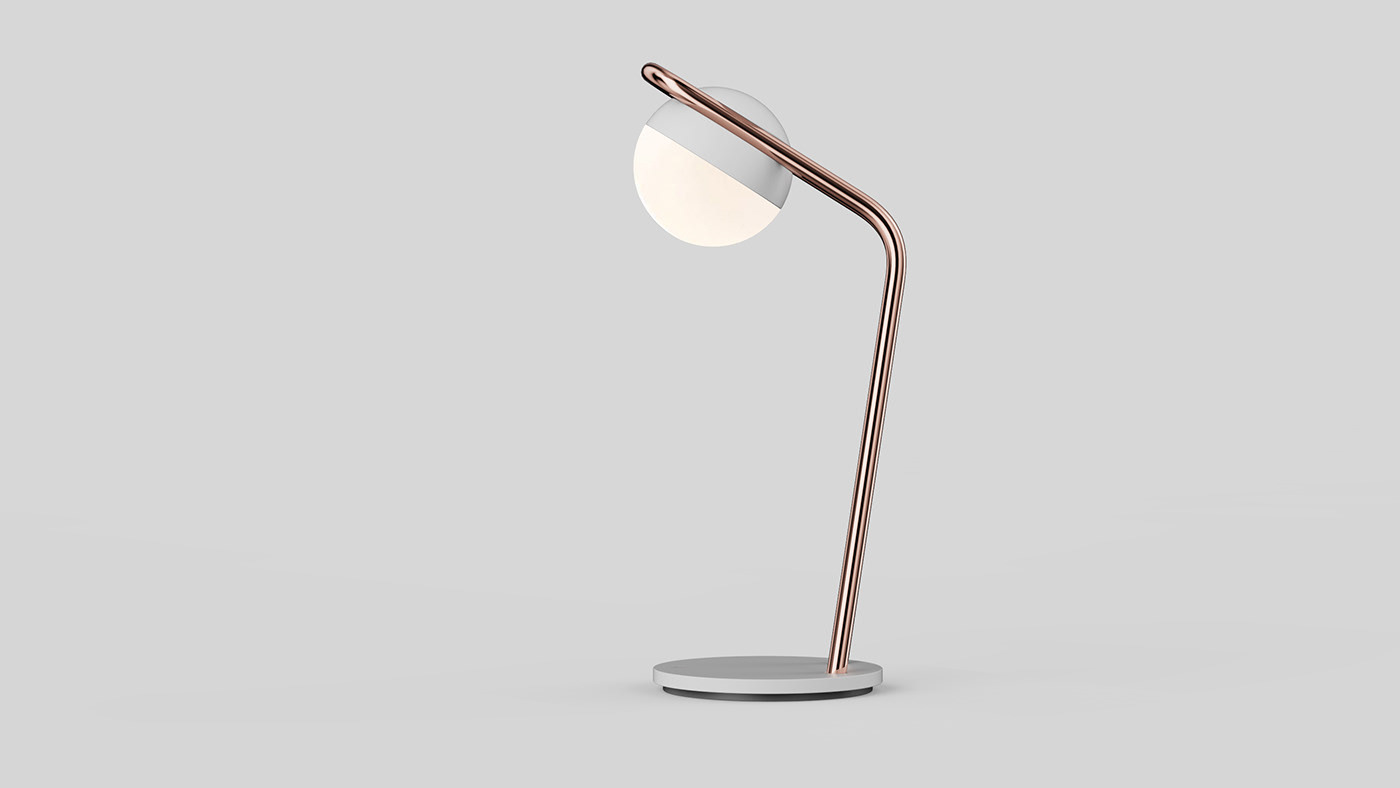 MOON light，Hongseok Seo，lamps and lanterns，product design，Simple design，Aesthetic design，