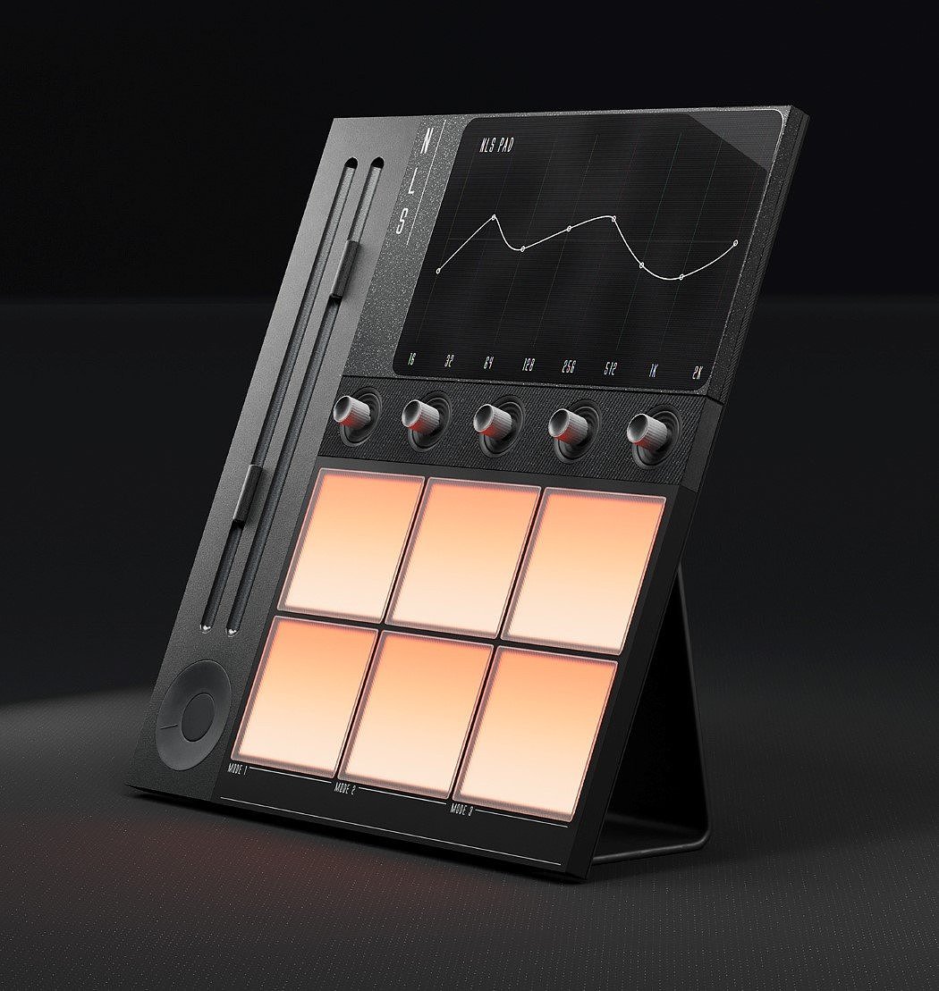 modularization，MIDI Controller Concepts，Portable design，Ease of use，product design，