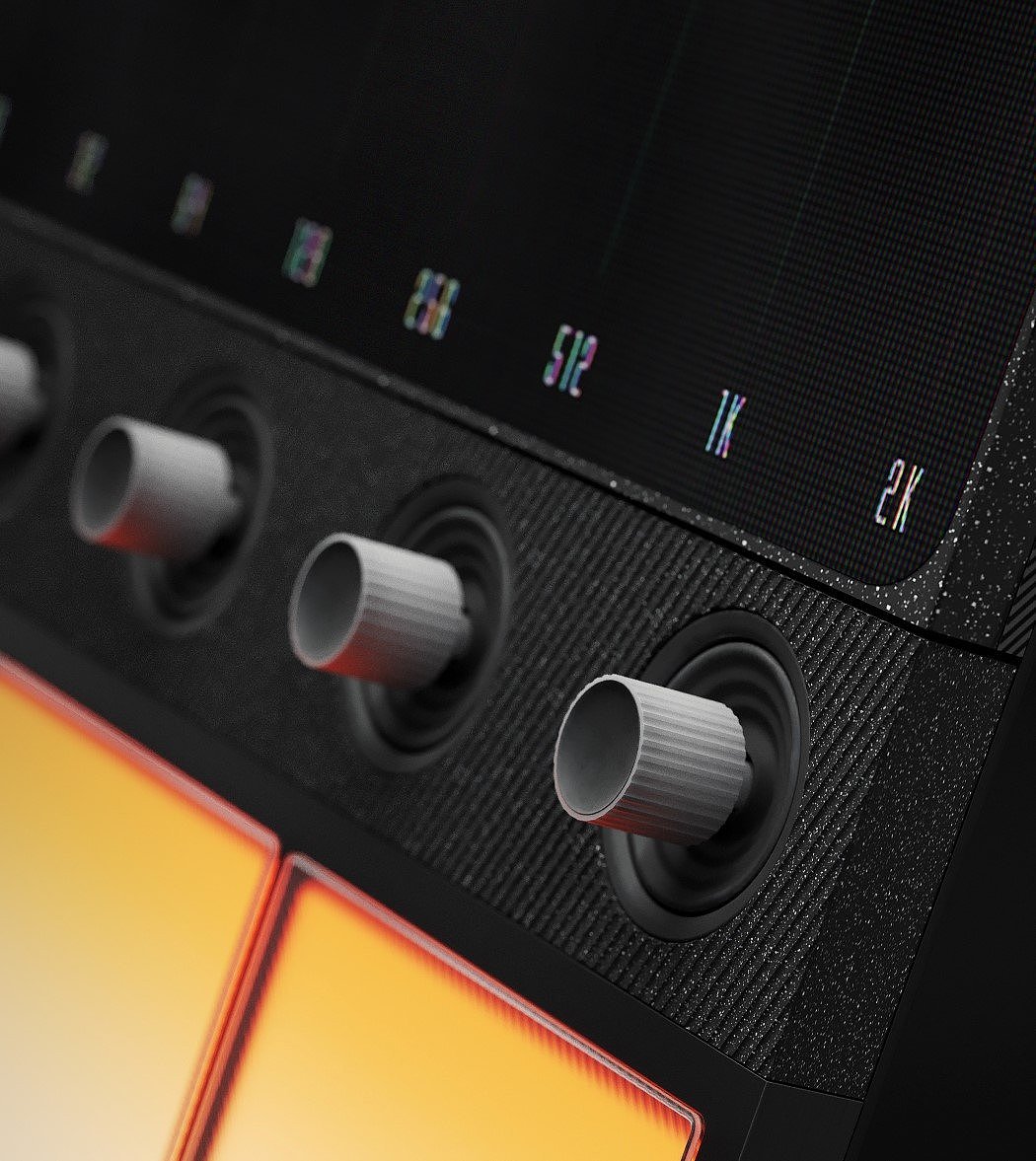 modularization，MIDI Controller Concepts，Portable design，Ease of use，product design，