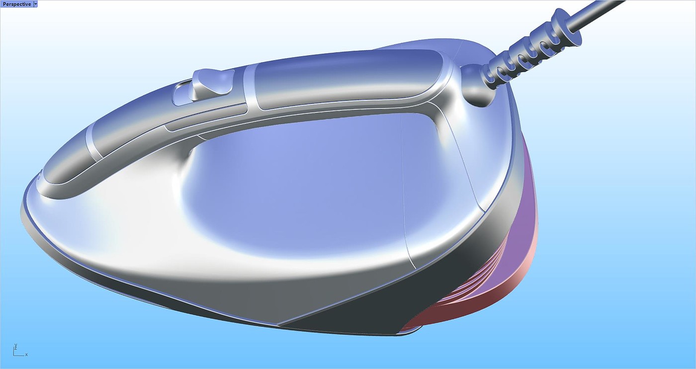 Electric iron，Design，industrial design，Rhinoceros tutorial，Rhino tutorial，Rhinoceros modeling，Tutorial sharing，modeling，