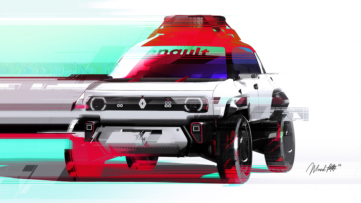 Minsub Han，Concept Car，conceptual design，Appearance design，CMF design，Streamlined design，