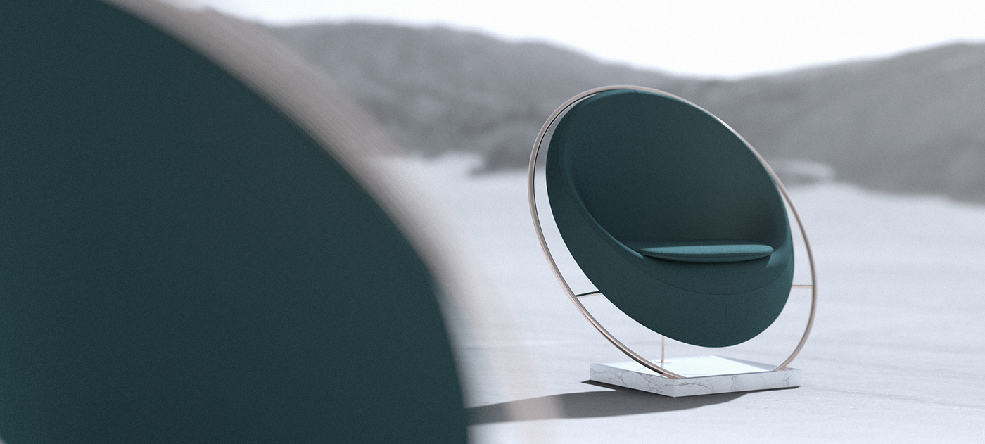Julien Fesquet，EQUATION Coffee Table (2020)，ECLIPSE Chair，furniture design ，Simple design，