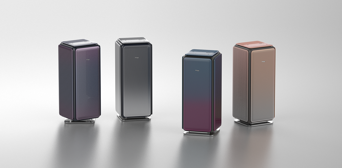 air cleaner，SK magic，Household Electric Appliances，industrial design，