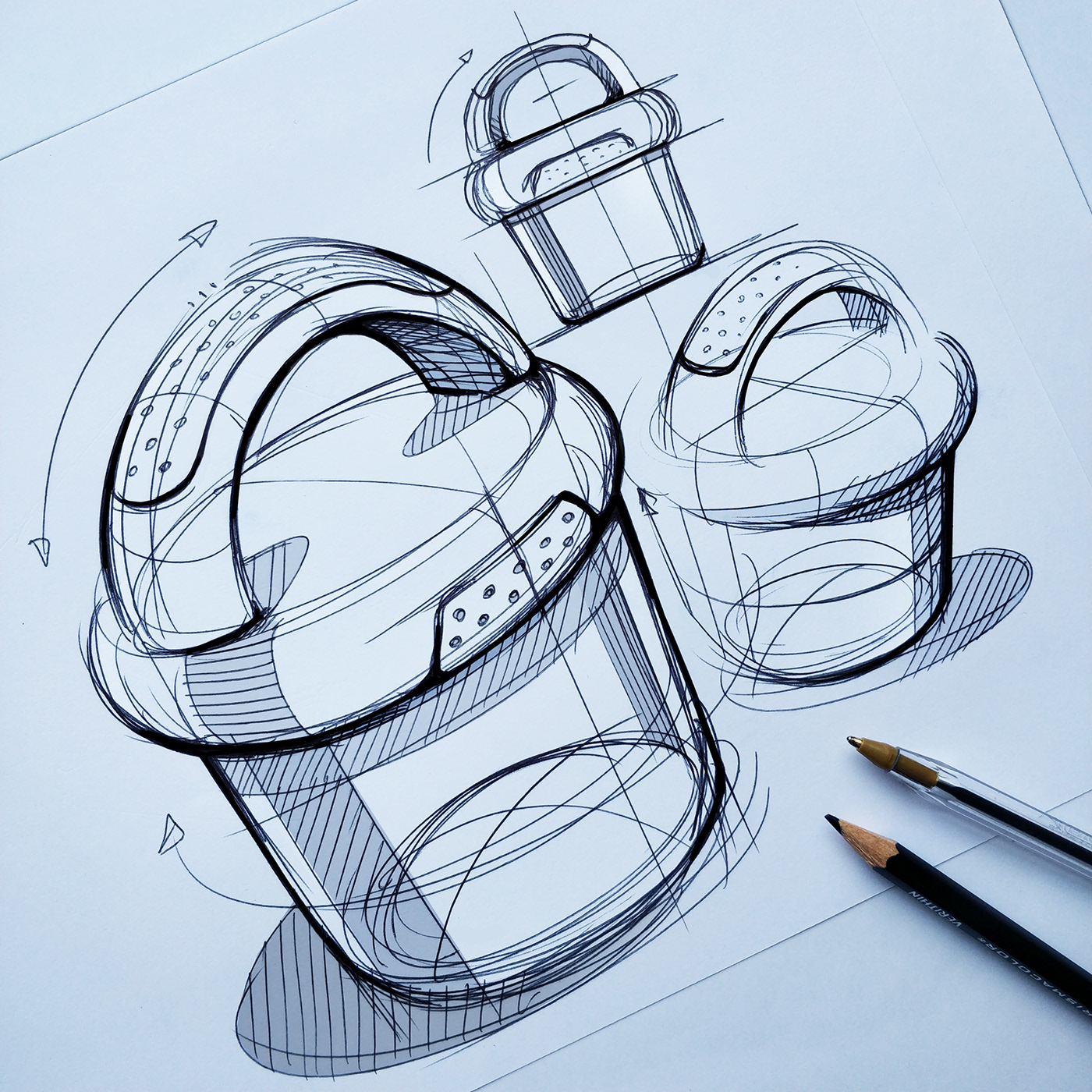 industrial design，Hand drawn，sketch，product design，
