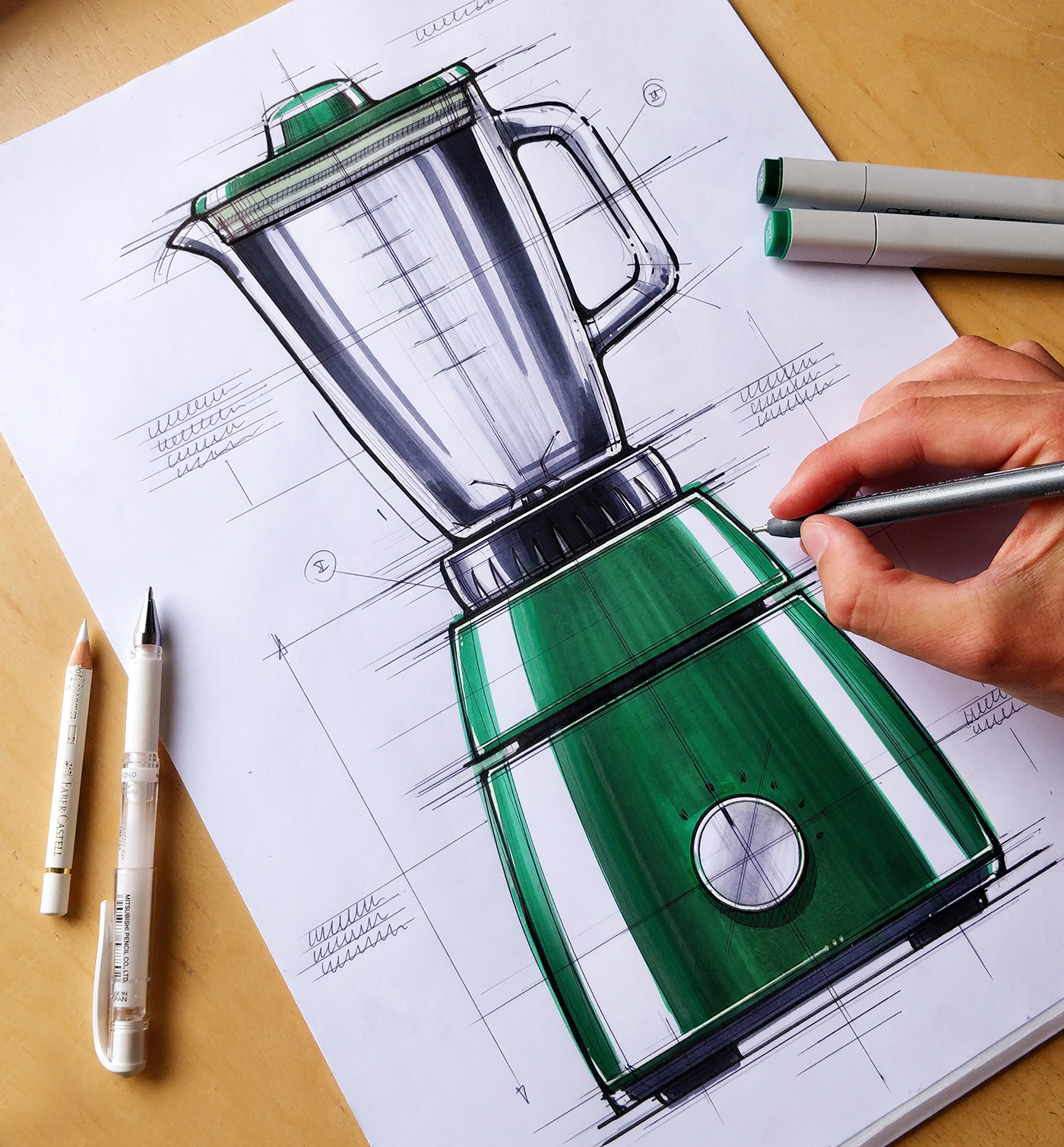 industrial design，Hand drawn，sketch，product design，