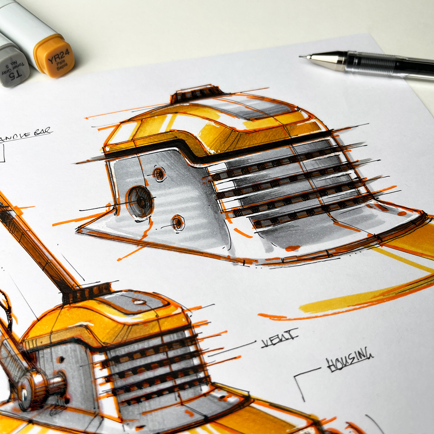 industrial design，Hand drawn，sketch，product design，