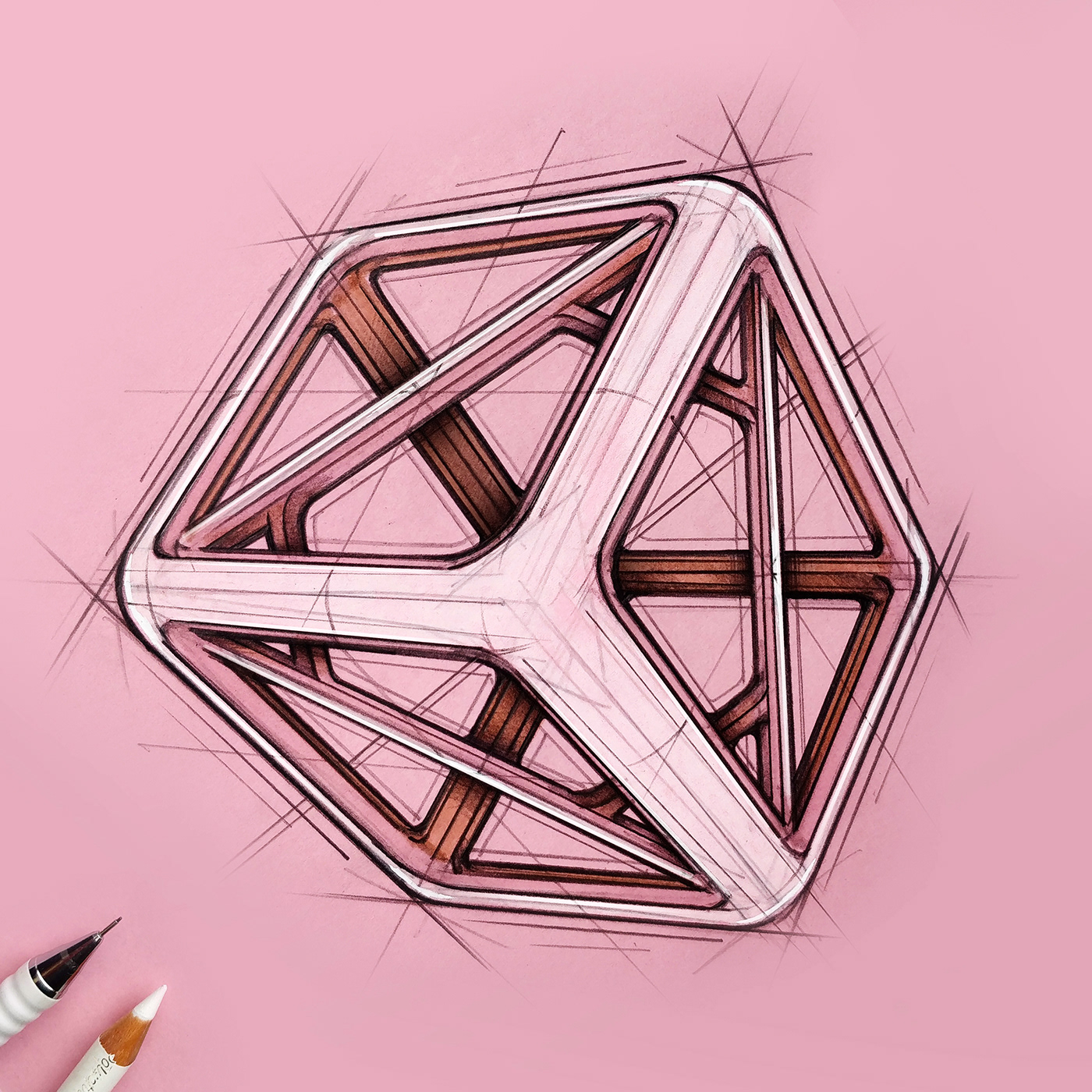 industrial design，Hand drawn，sketch，product design，