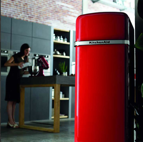 gules，household electrical appliances，Refrigerator，KitchenAid，