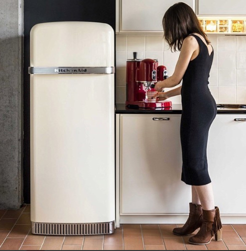 gules，household electrical appliances，Refrigerator，KitchenAid，