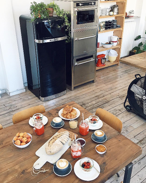 gules，household electrical appliances，Refrigerator，KitchenAid，