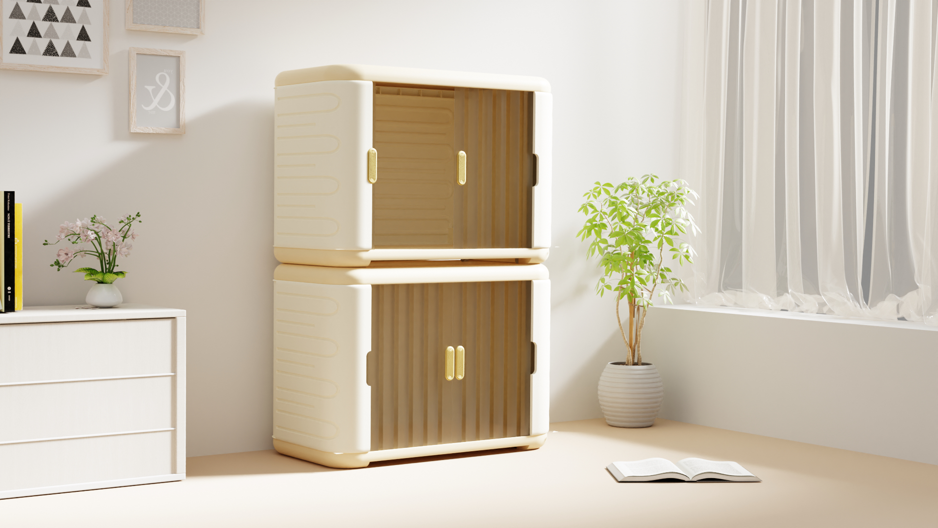 Storage box，Storage cabinet，Folding box，Folding storage box，Indoor storage，storage box，