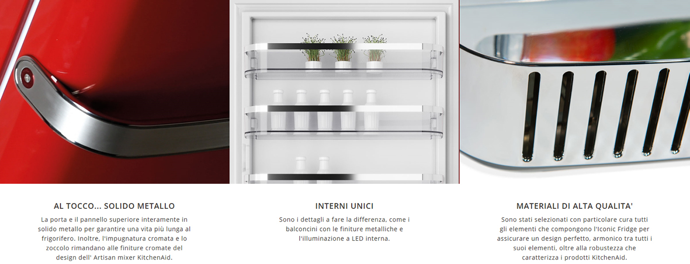 gules，household electrical appliances，Refrigerator，KitchenAid，