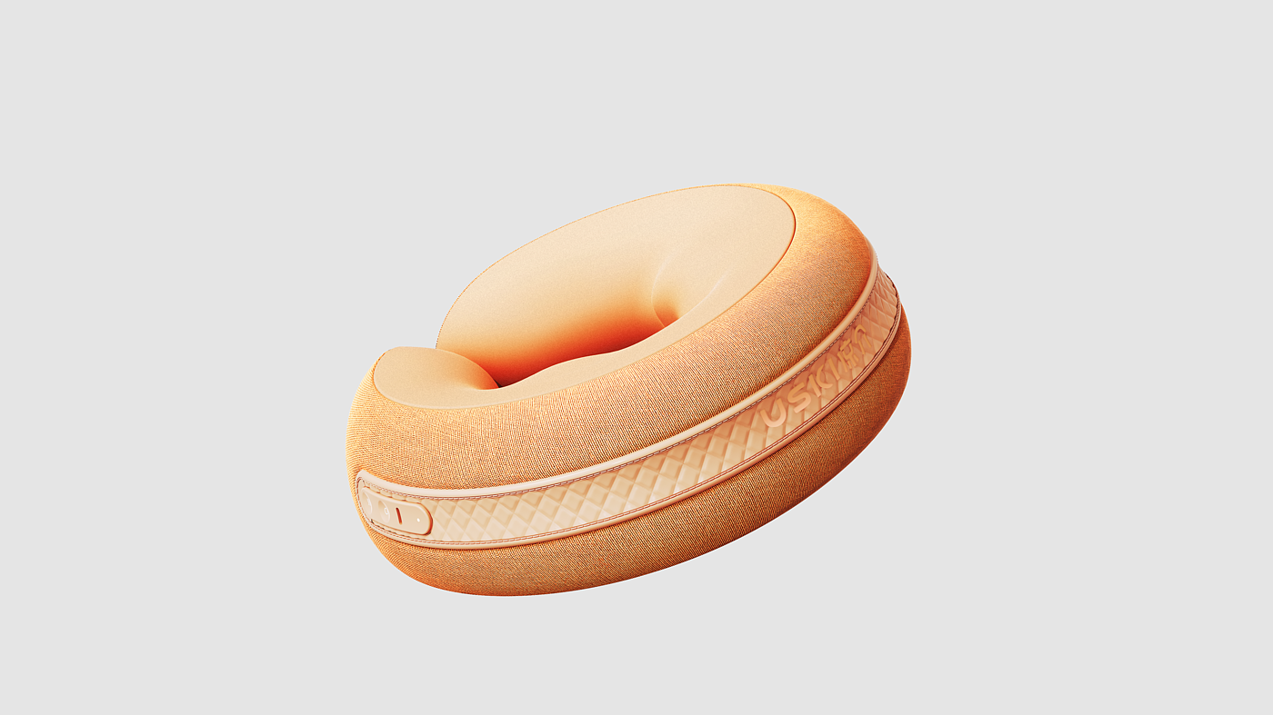 Cervical massage，U-shaped pillow，Massager，Design services，Personal care，