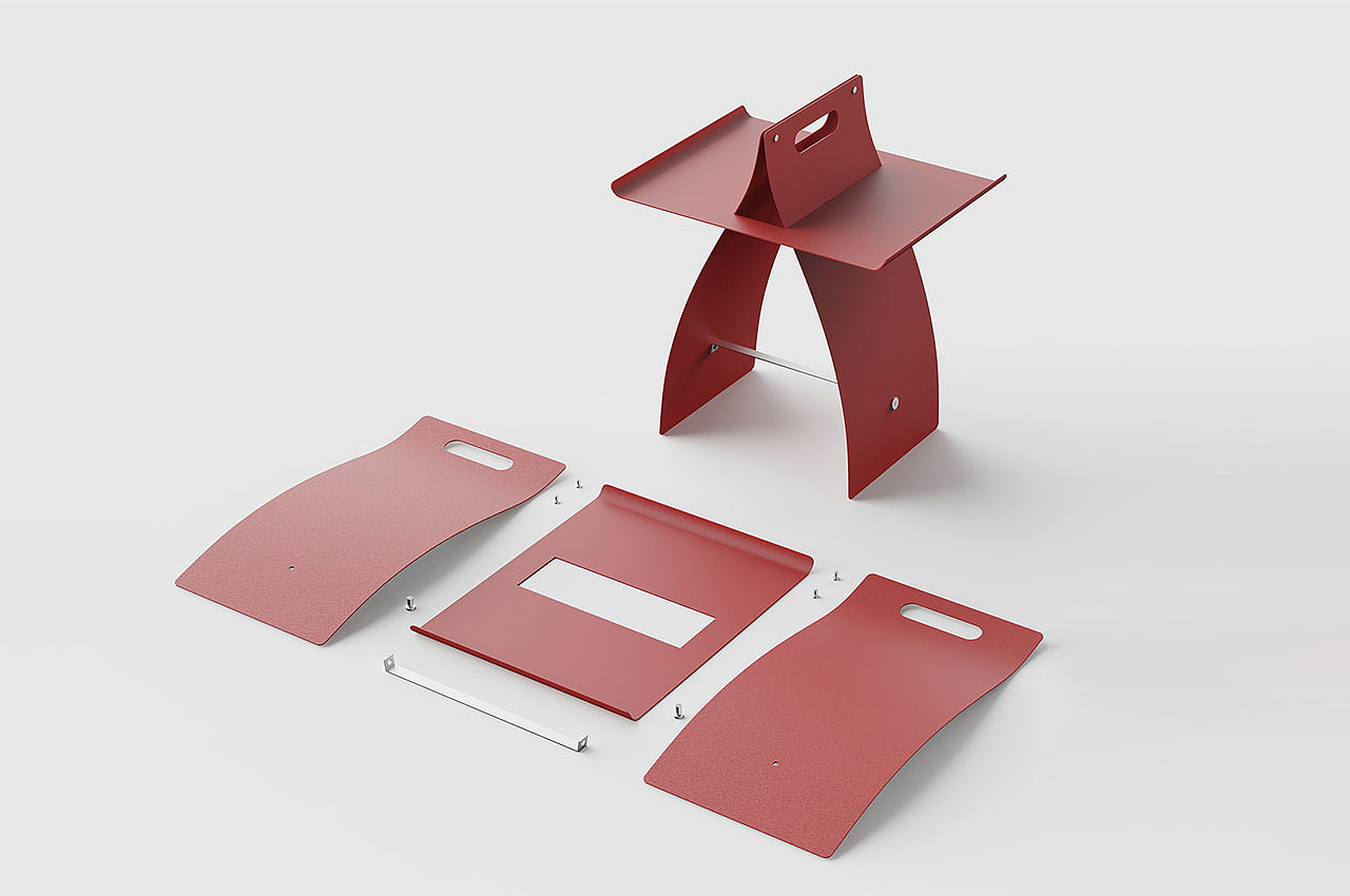 Tai Side Table，Table，furniture，Side table，