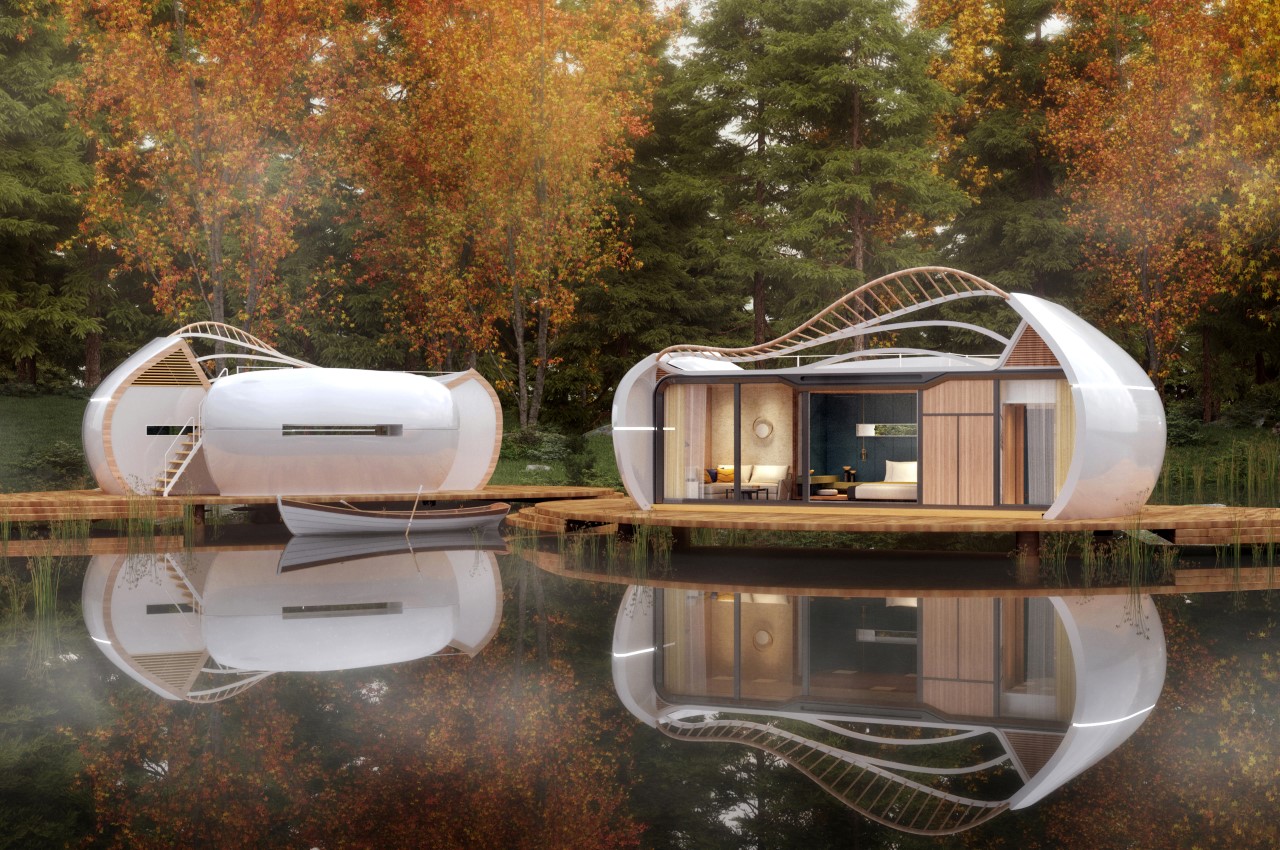 Time Holiday，Mobile house，Architecture，environmental design，