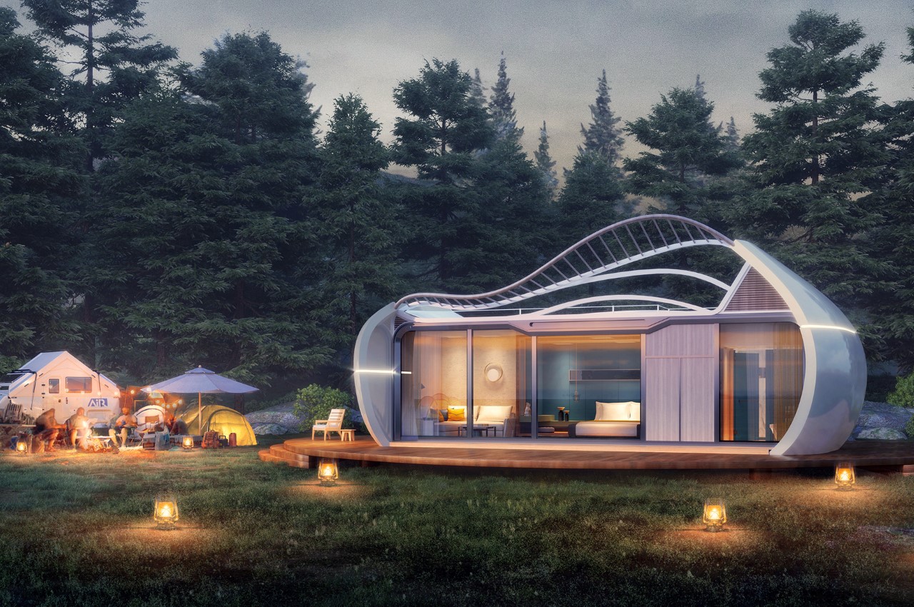 Time Holiday，Mobile house，Architecture，environmental design，