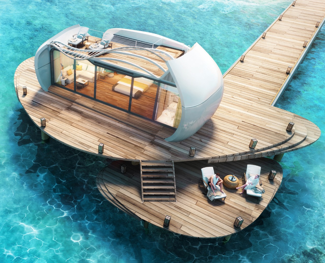 Time Holiday，Mobile house，Architecture，environmental design，