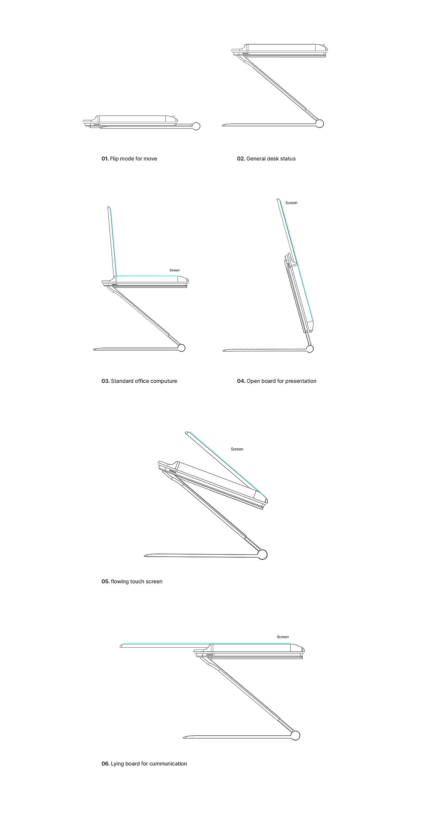 AREA FLIP，办公用品，办公设备，创意，