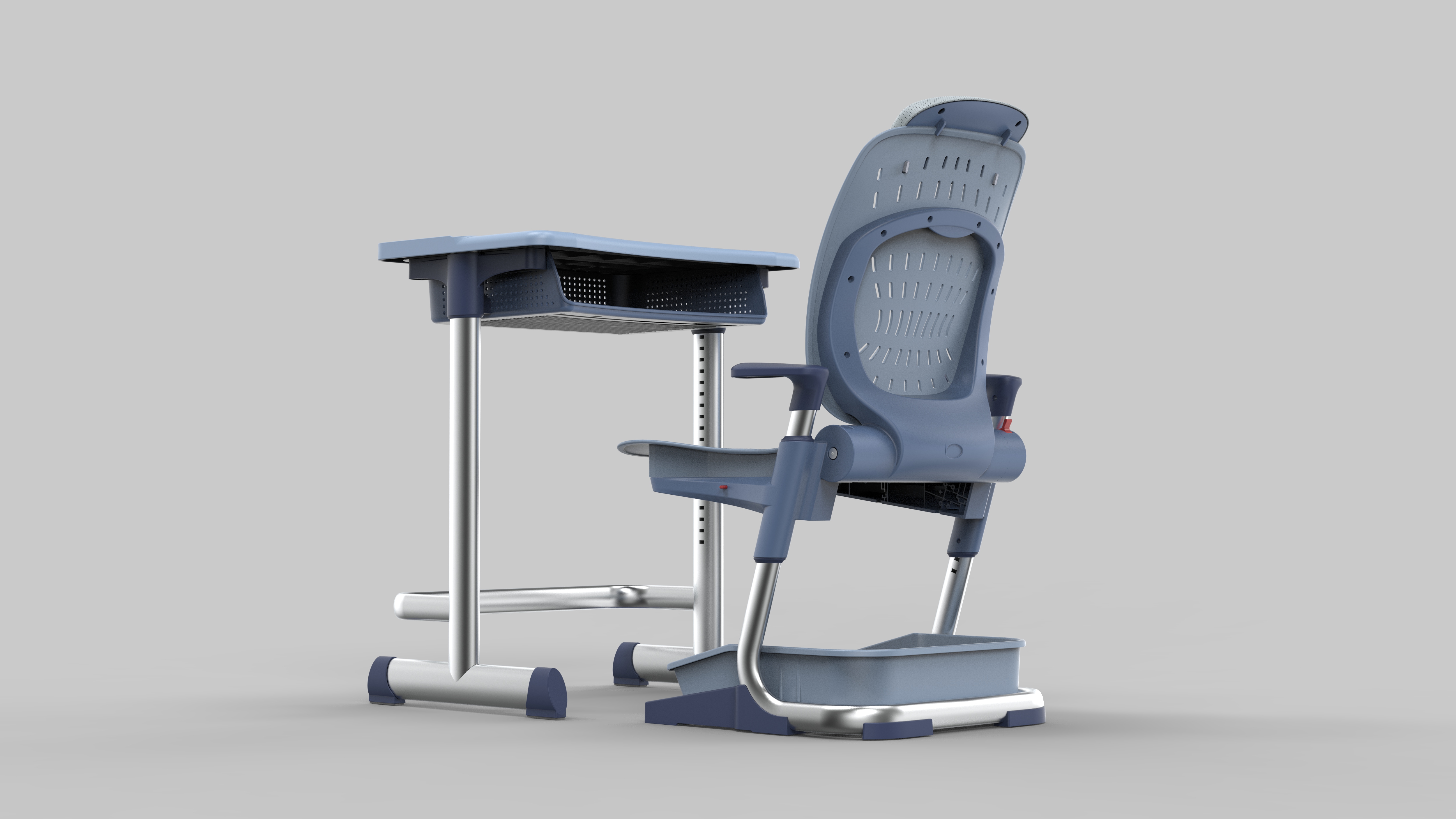 Student desks and chairs，Appearance design，New function development，Ergonomics，Tables and chairs，practical and reasonable，Furniture home design，