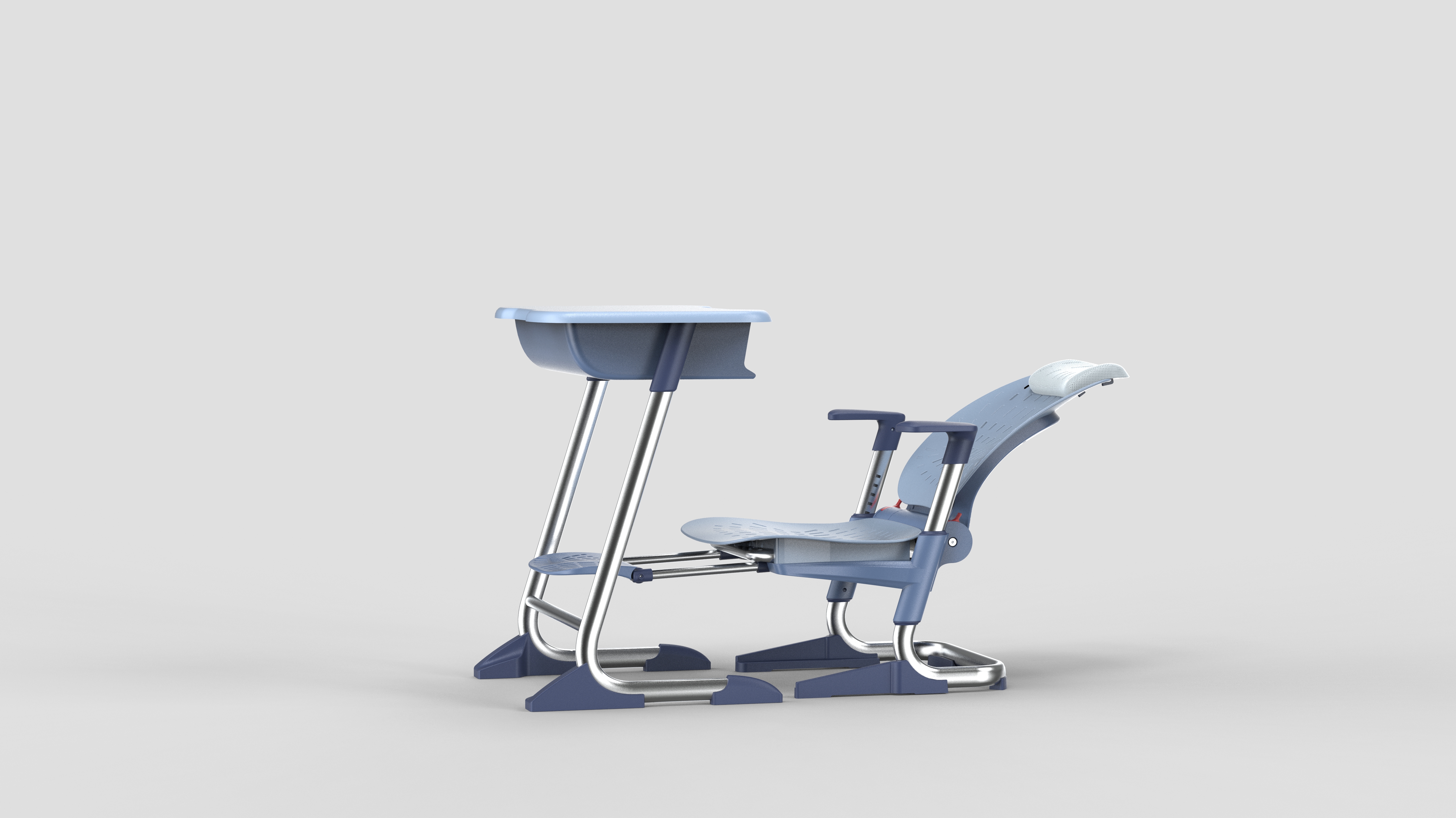 Student desks and chairs，Appearance design，New function development，Ergonomics，Tables and chairs，practical and reasonable，Furniture home design，