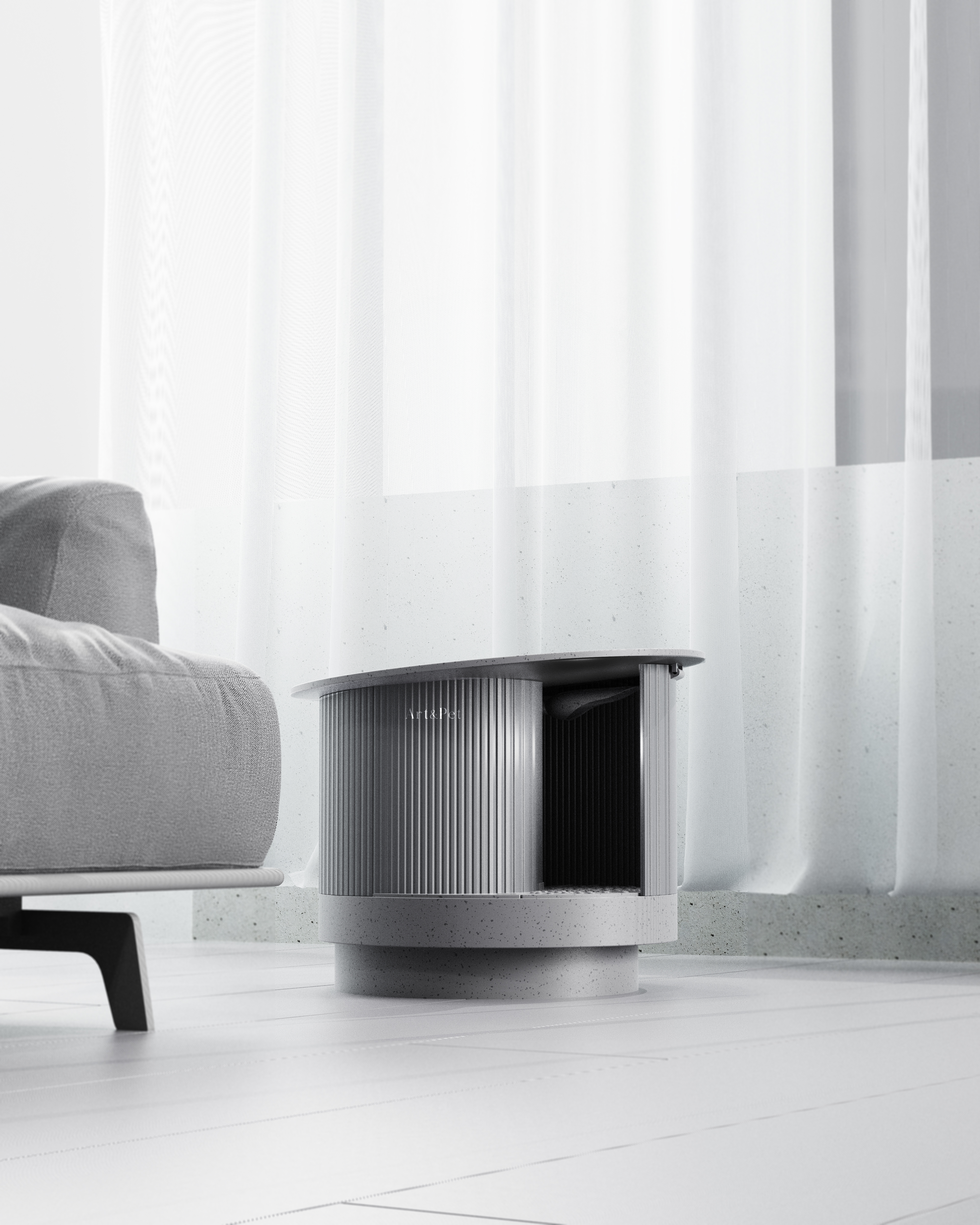 Litter Basin，Pet Supplies & Pet，Thought design，