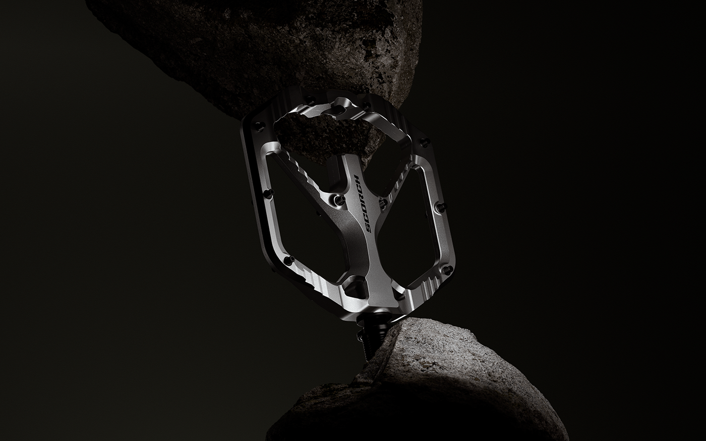 3D modeling，Bicycle accessories，pedal，spare parts，