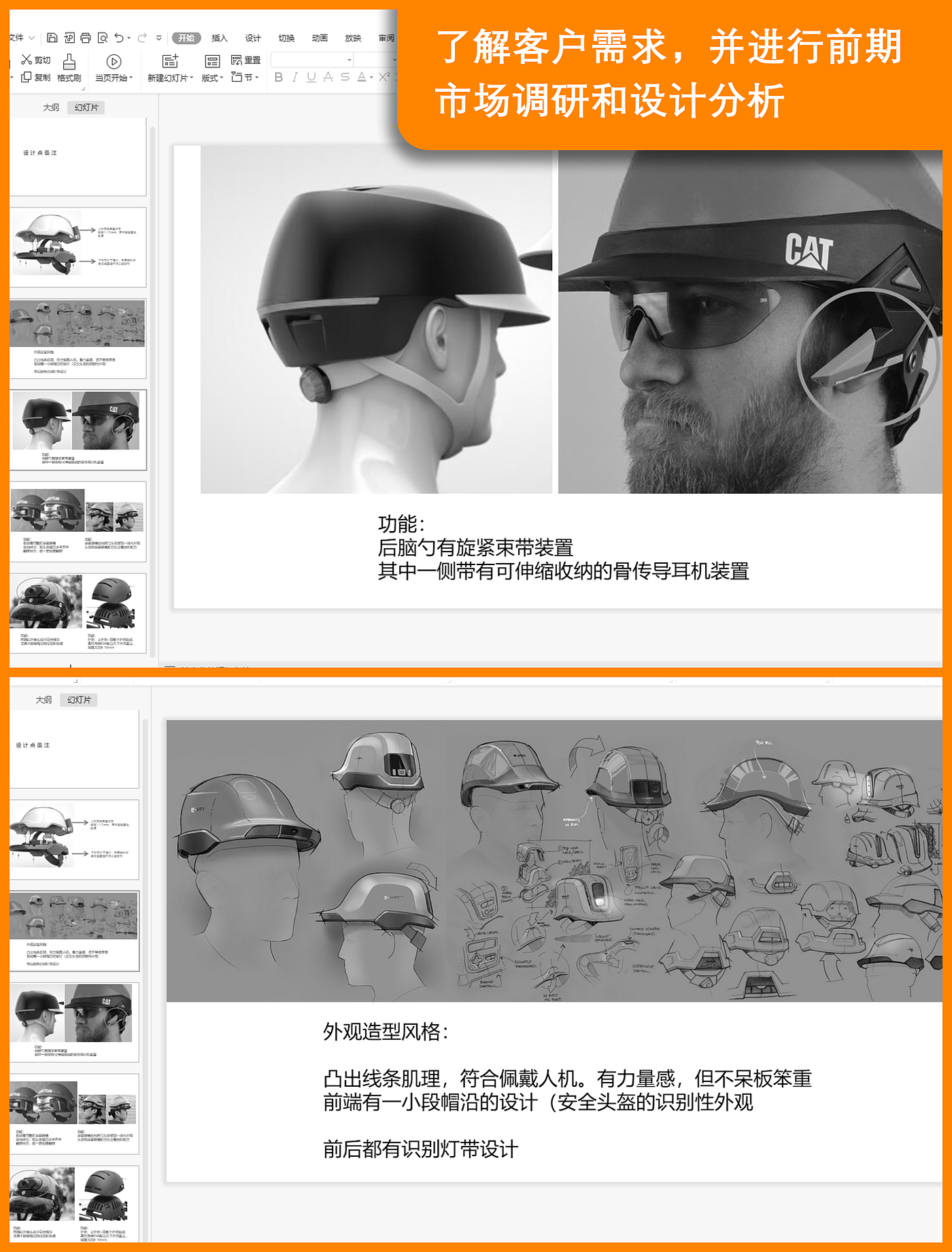 industrial design，product design，Industrial Helmet，intelligence，