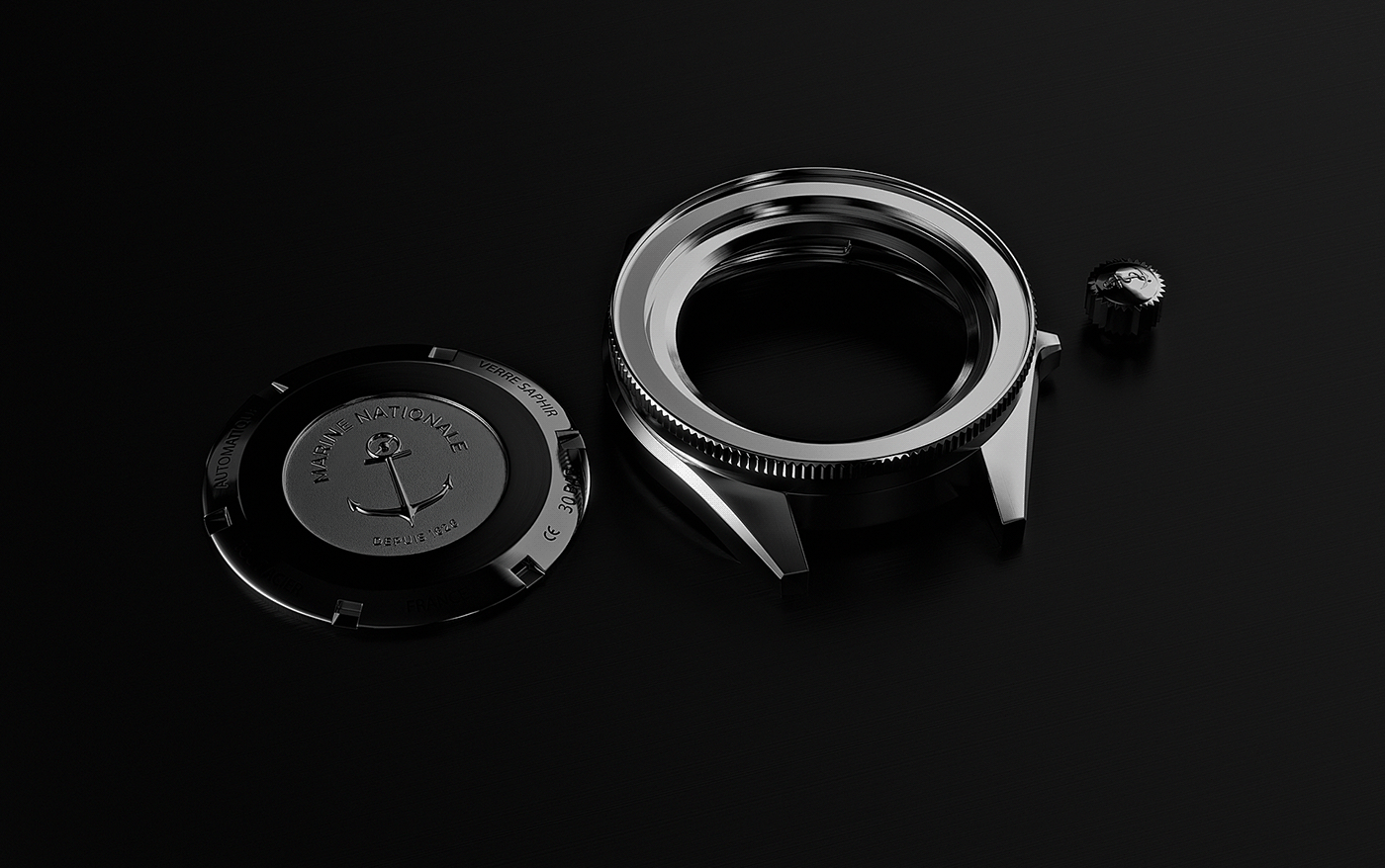 Wrist watch，YEMA，Navygraf，cgi，