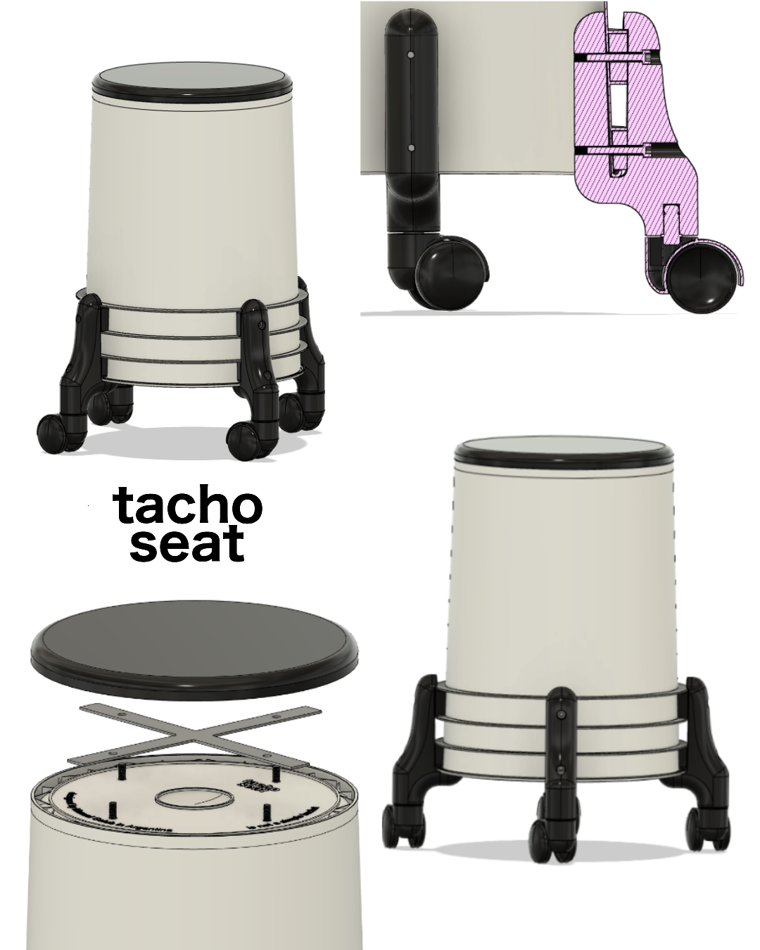 Tachoseat，stool，originality，furniture，