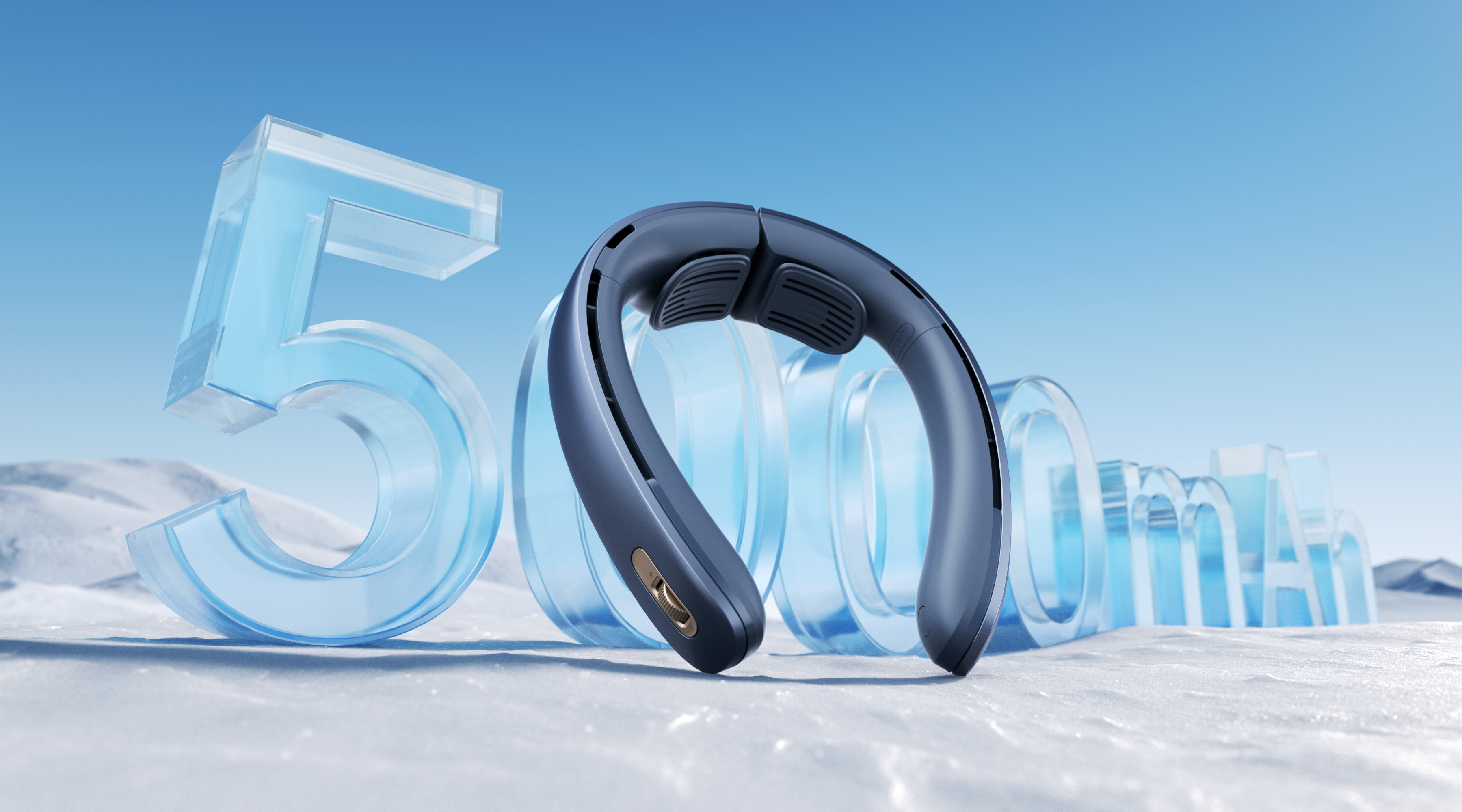 Hanging neck fan，c4d，octane，