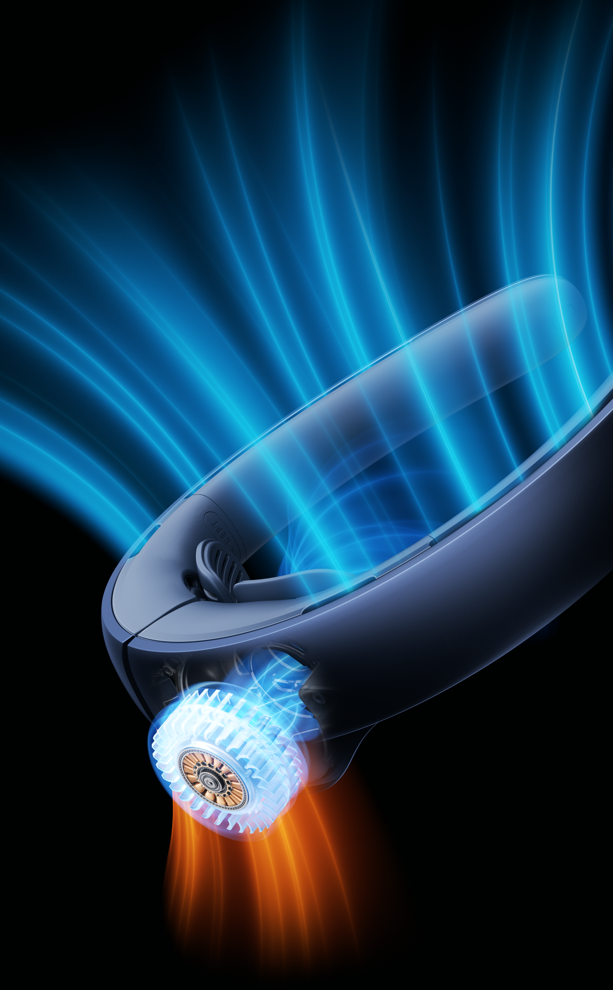 Hanging neck fan，c4d，octane，