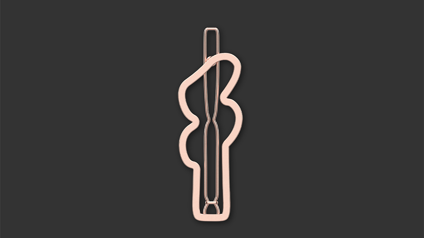 Hairpin，written words，Cultural creation，