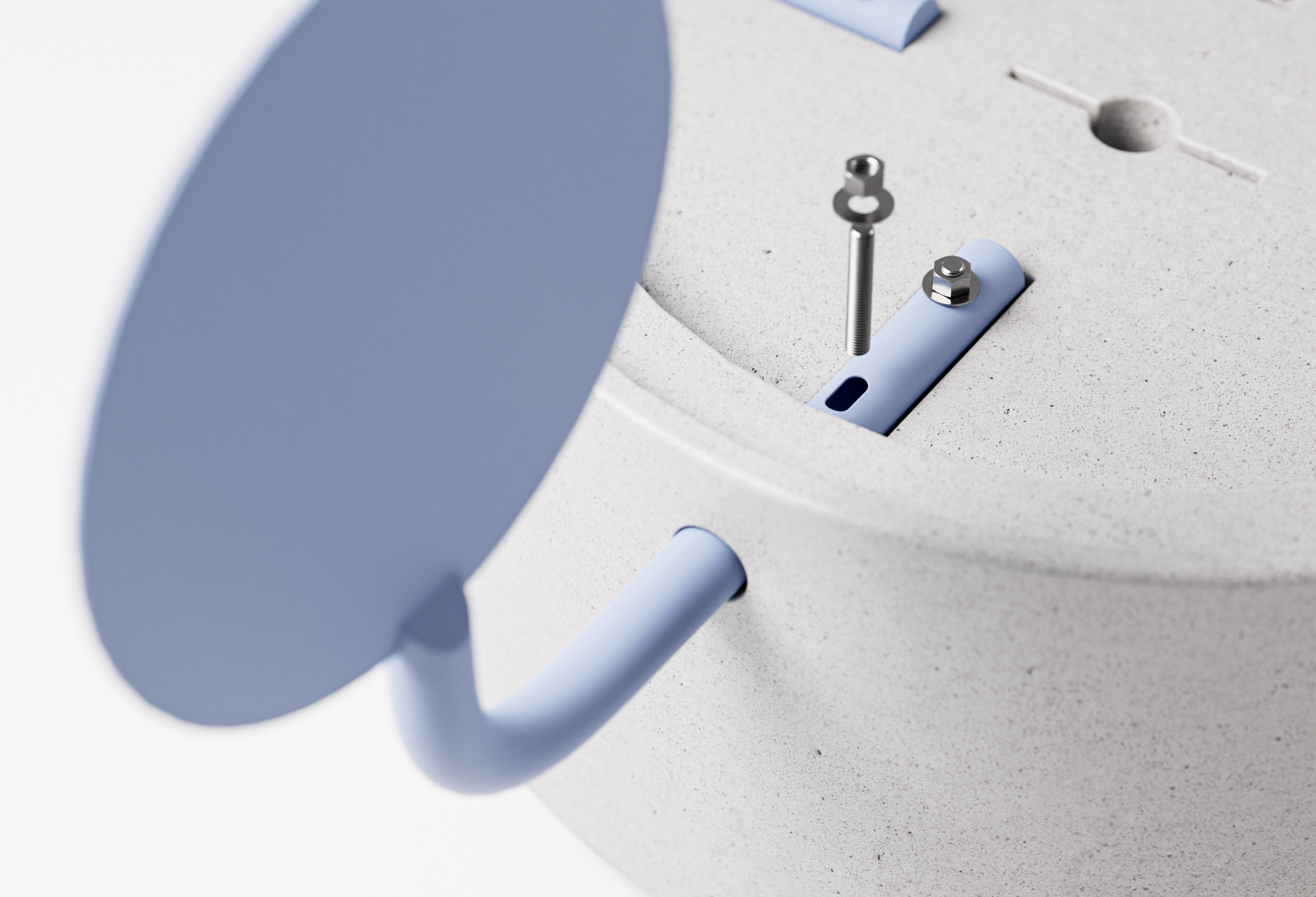 Pedestrian area，Réal，Safety bollard，city，