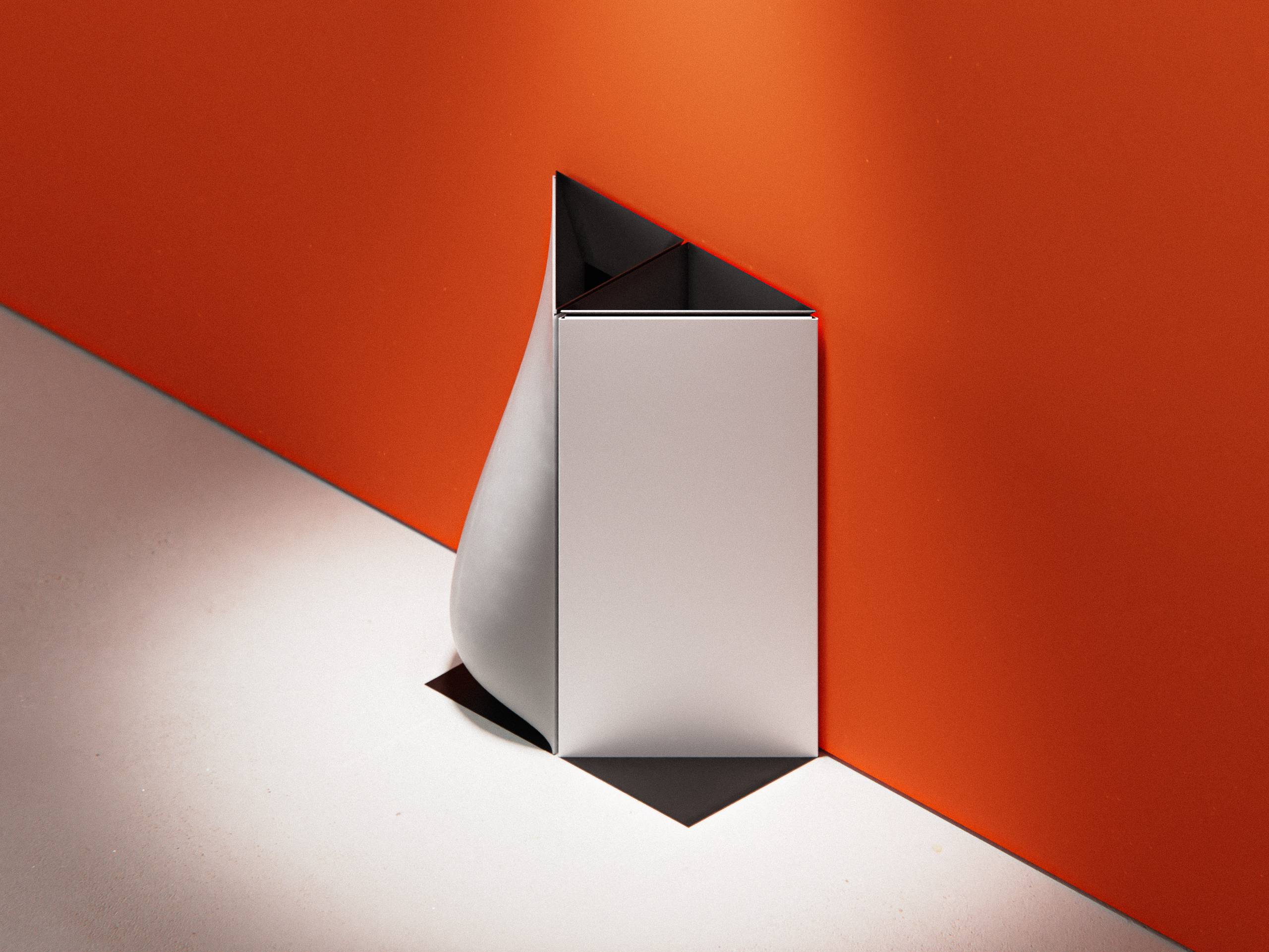 trash can，boollooc，curve，