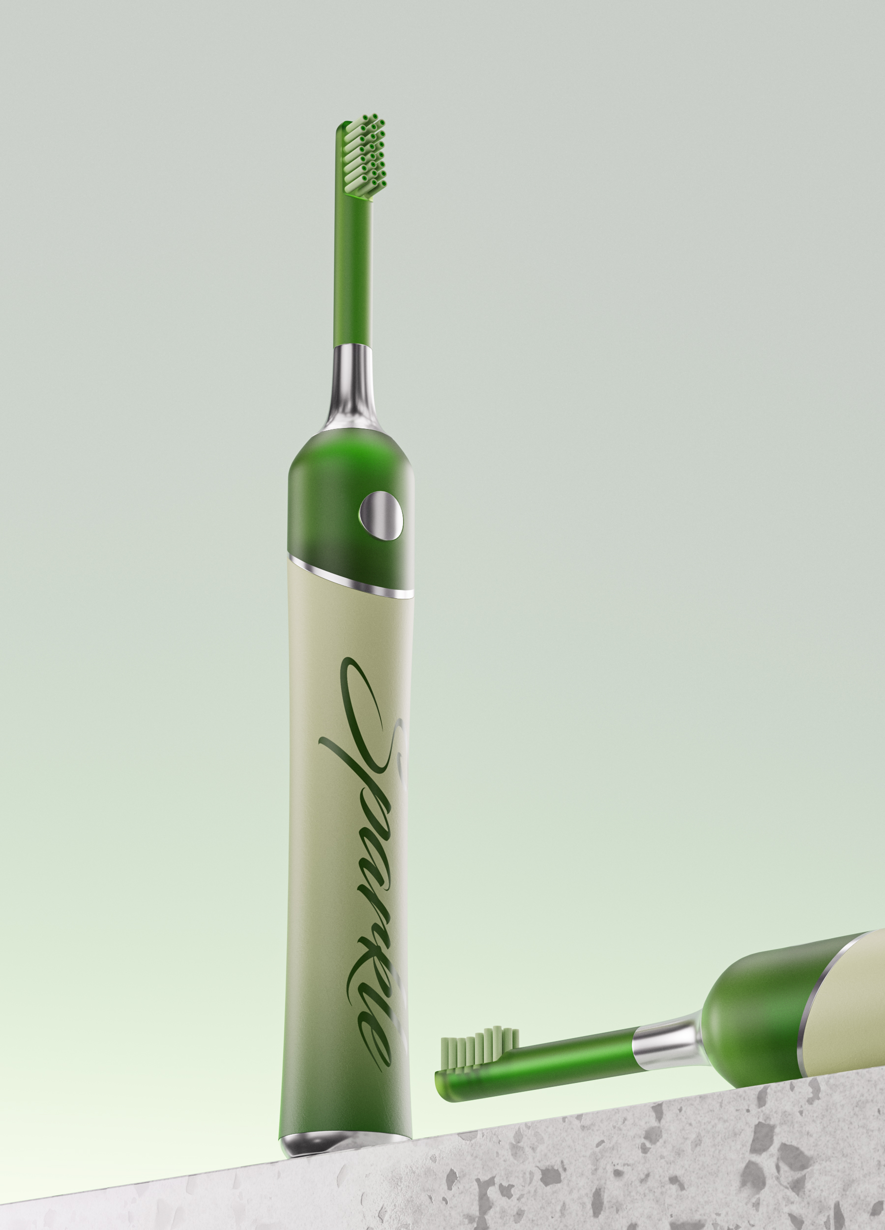 Sparkle Electric，toothbrush，packing design，