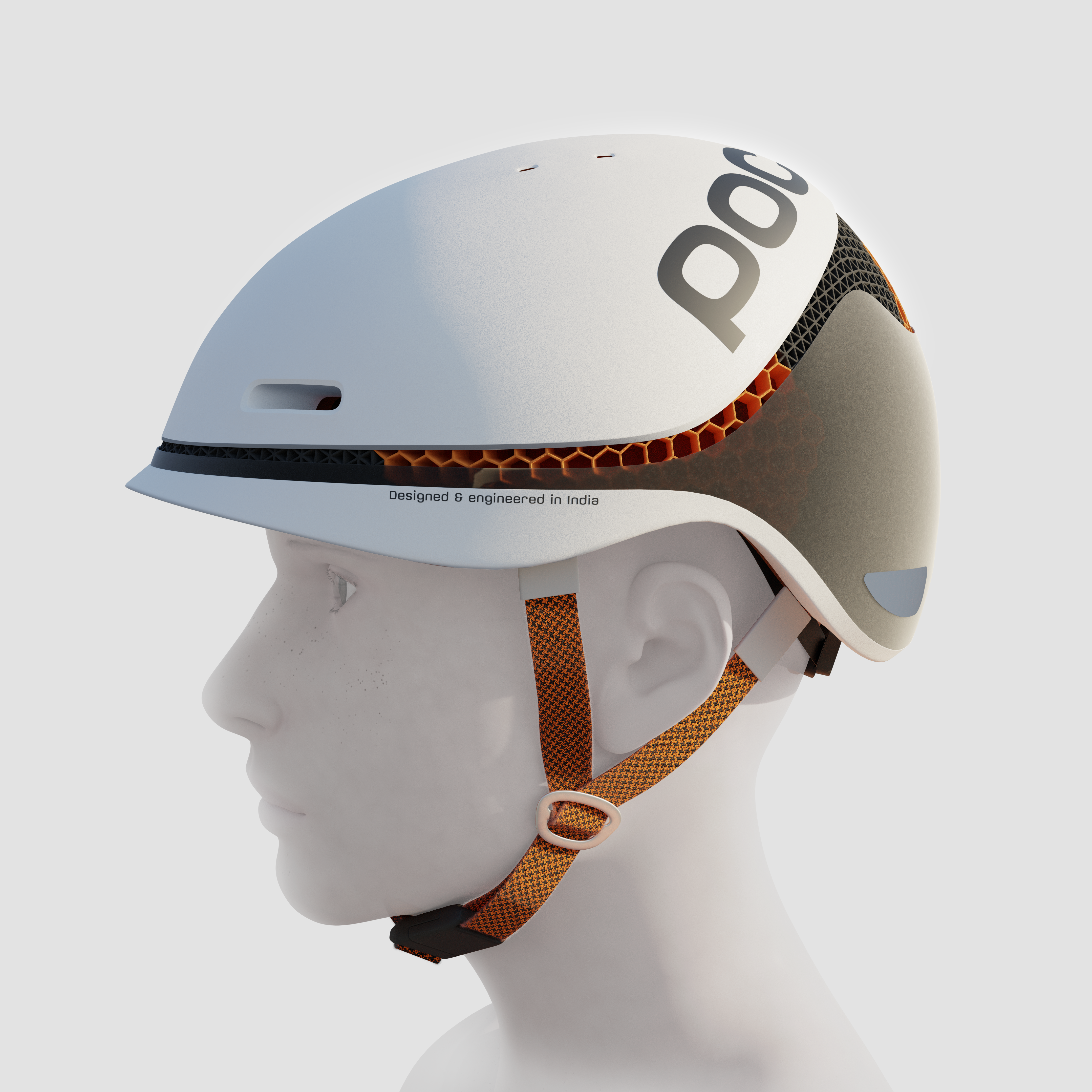 PA-RCAS，Bicycle helmet，Mountain bike helmet，Reduced concussion，