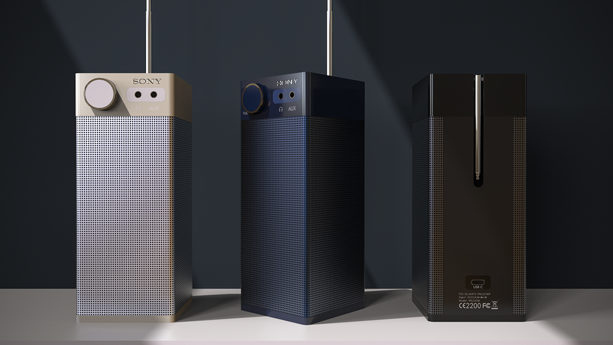 sony，Digital radio，speaker，Bluetooth，