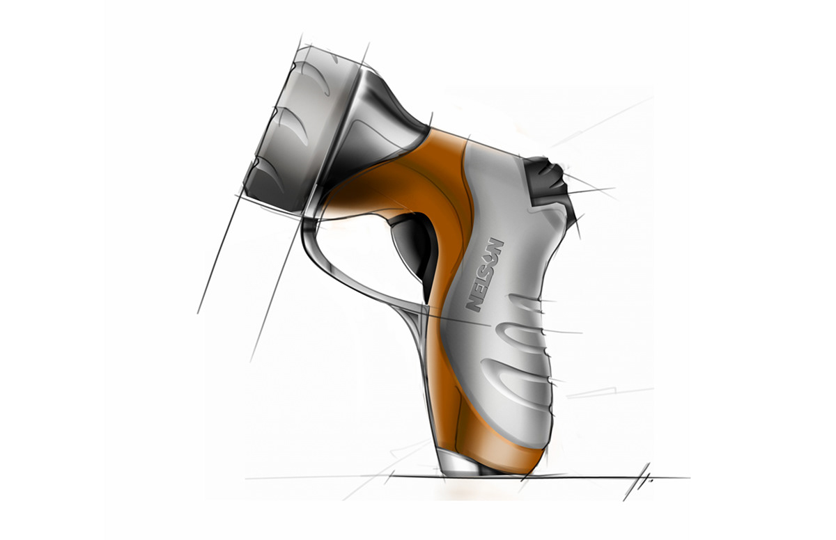 Hand drawn，Hose，injector，Nelson，