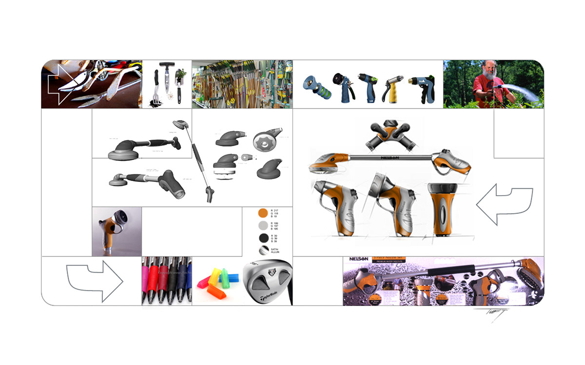 Hand drawn，Hose，injector，Nelson，