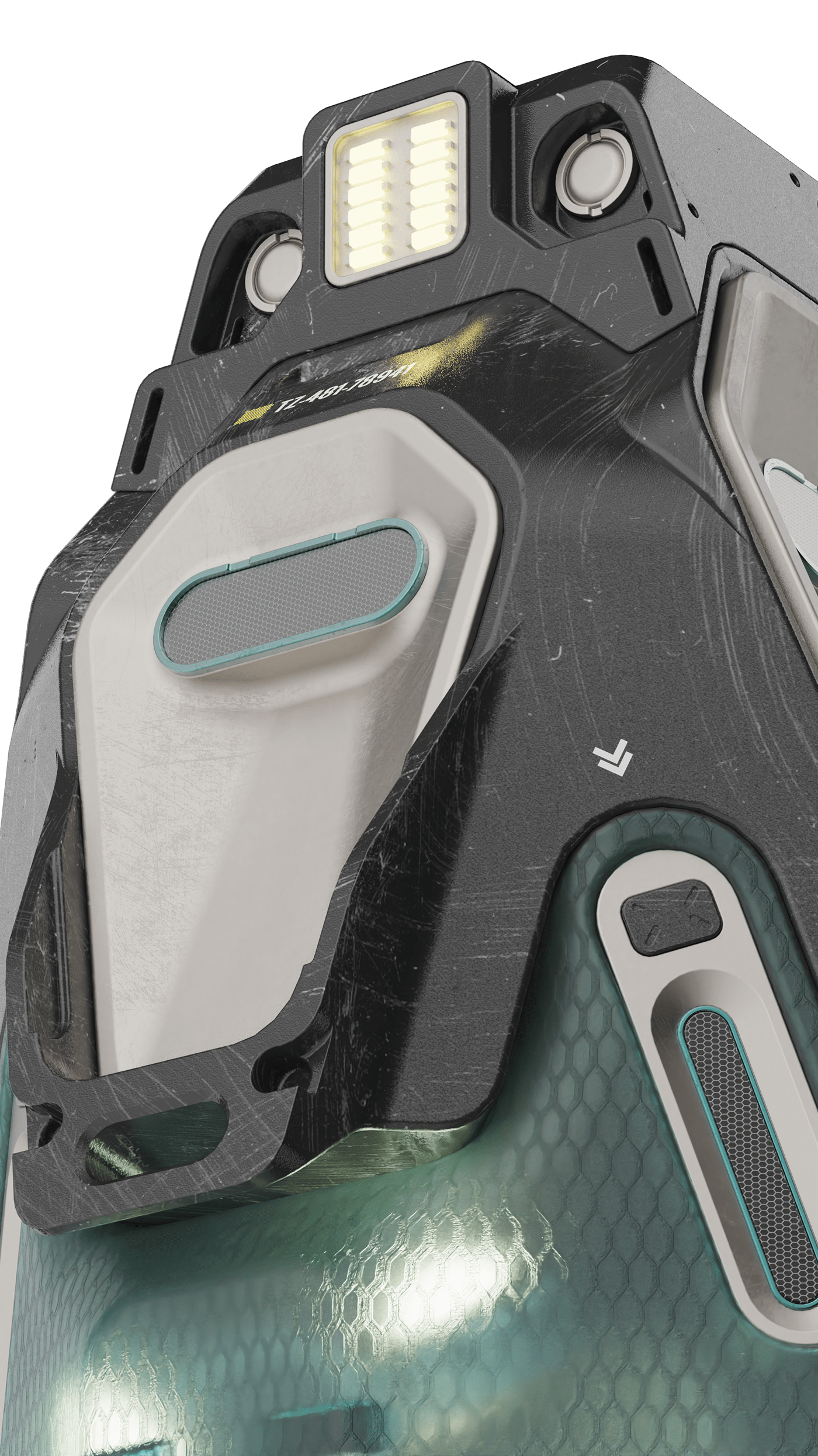 Multi-functional environmental protection tools，3D modeling，industrial design，visualization，