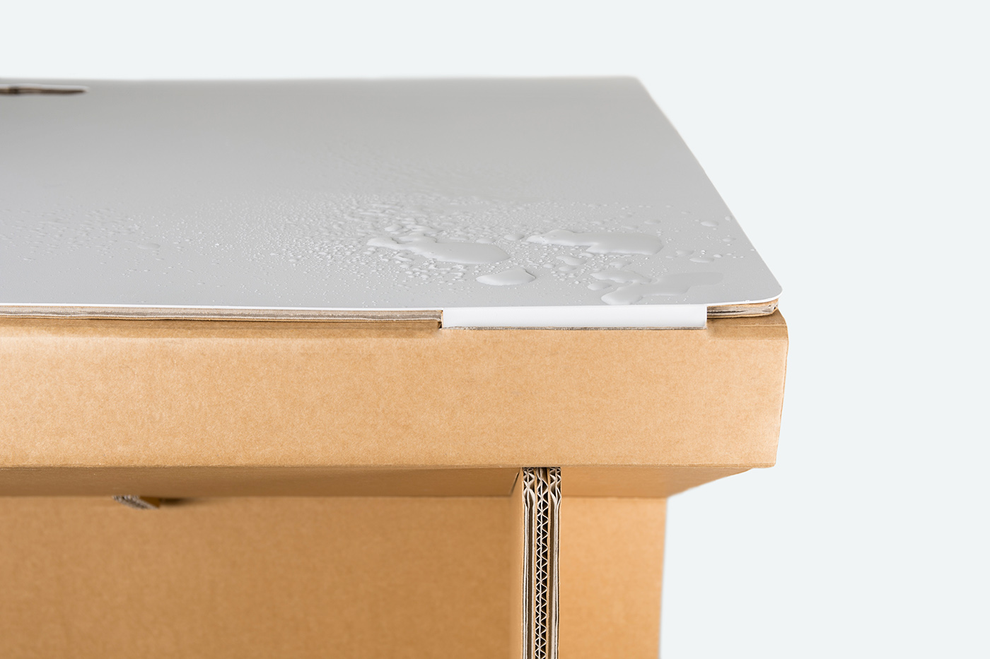 2014 red dot award，2014 best design，cardboard，desk，fold，Recyclable，