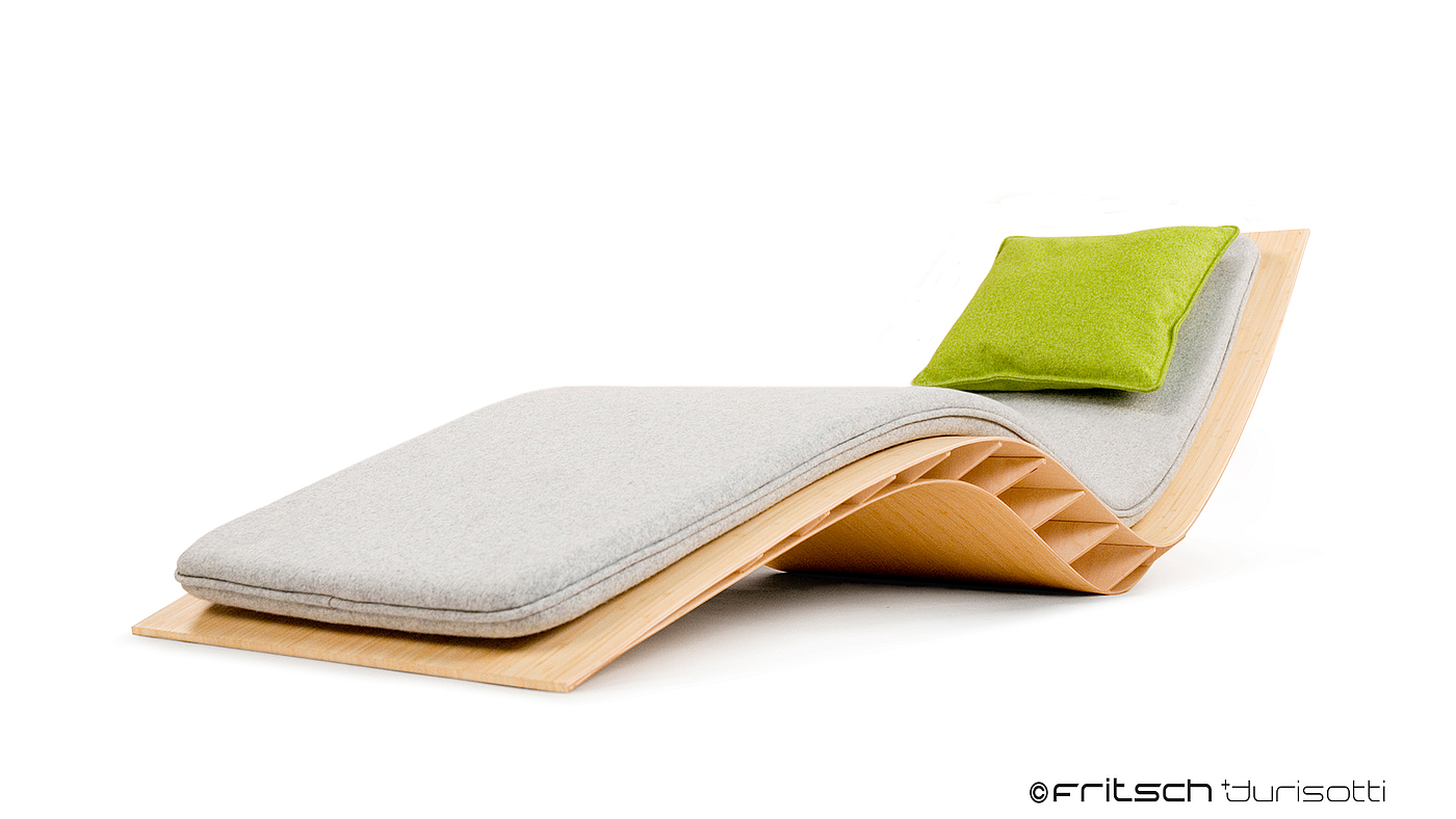 Turin，chair，bionics，streamline，woodiness，